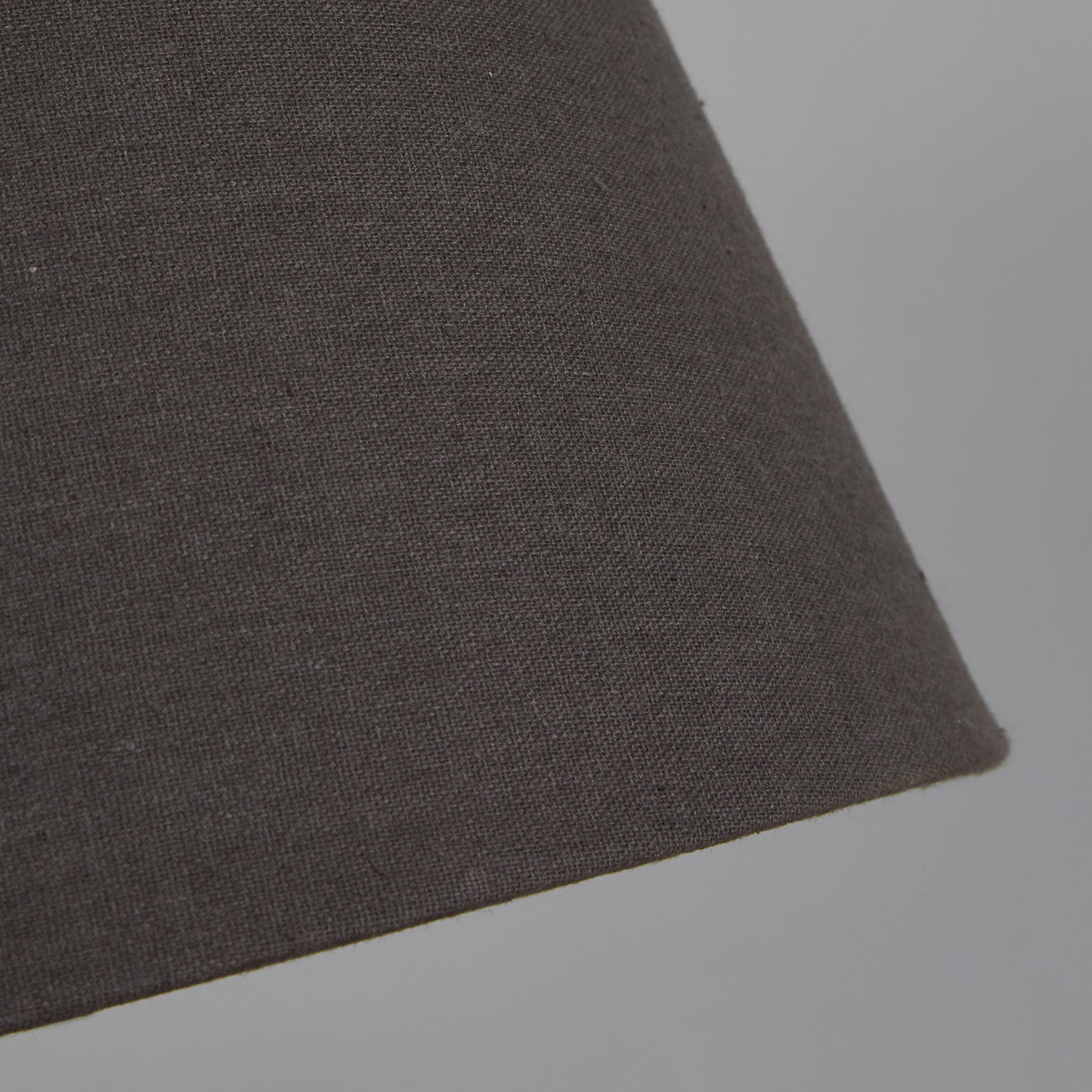 Charcoal - Lighting Collection - Linen Tapered Shade - 2