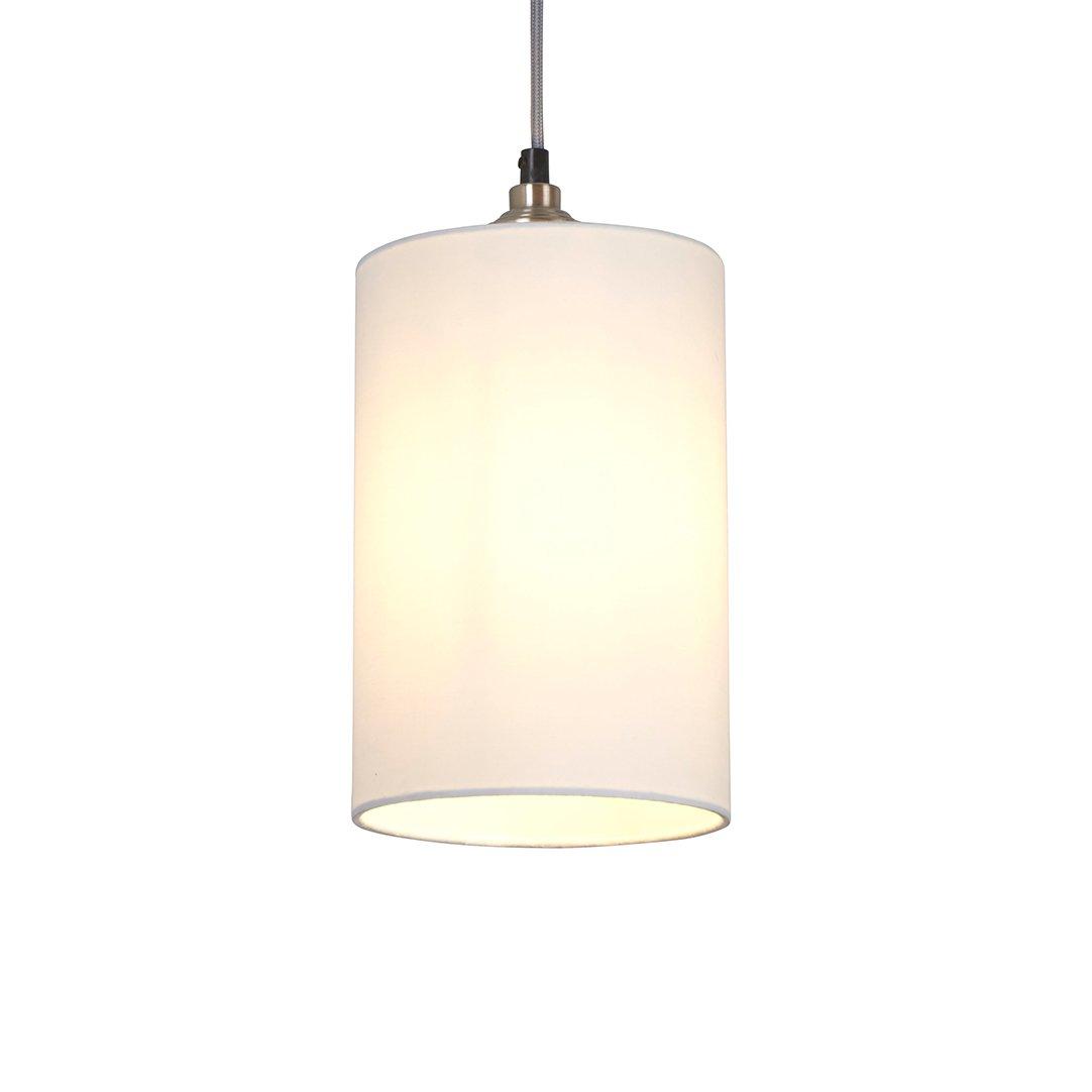 White - Lighting Collection - Cylinder Shade - 4