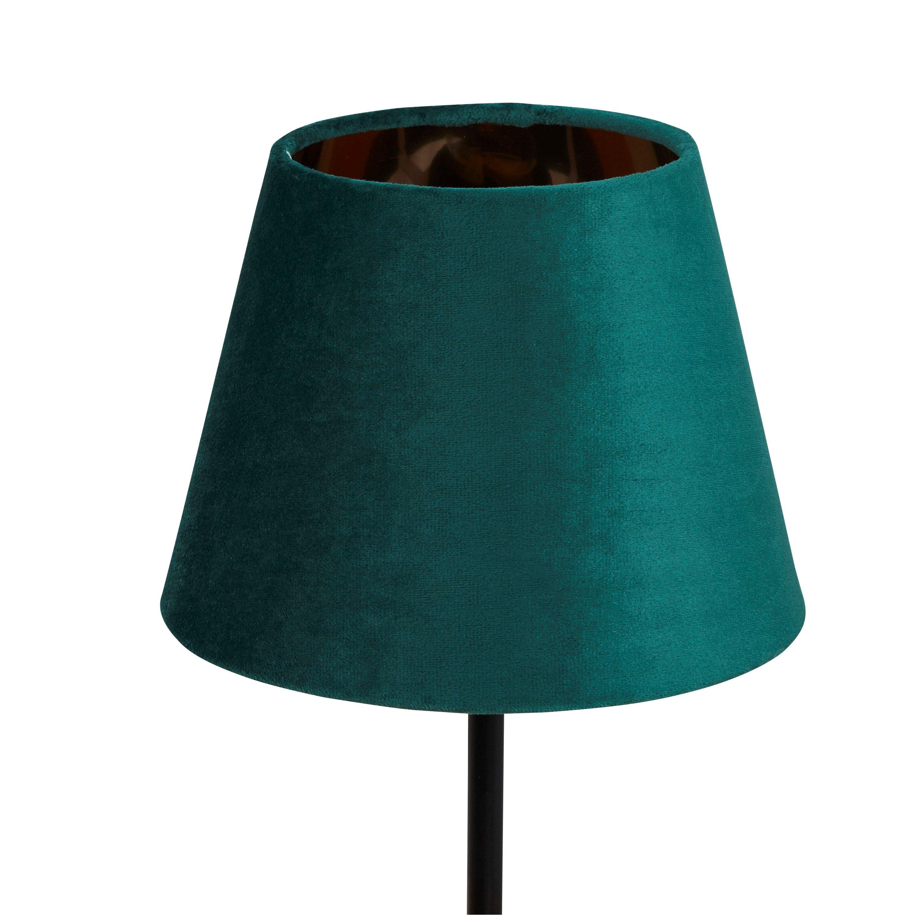 Emerald - Lighting Collection - Velvet Drum Shade - 3