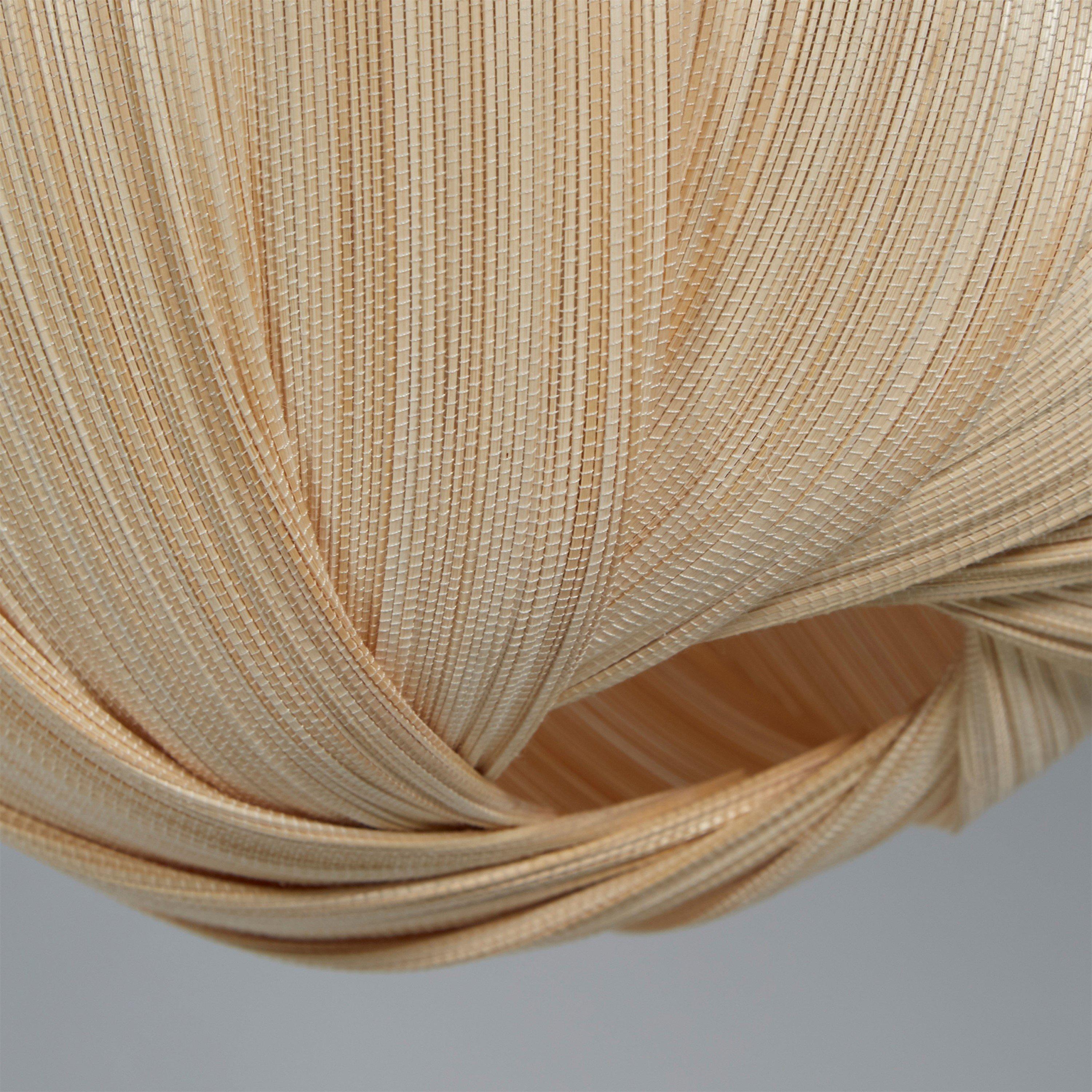 Natural - Lighting Collection - Round Bamboo Shade - 2