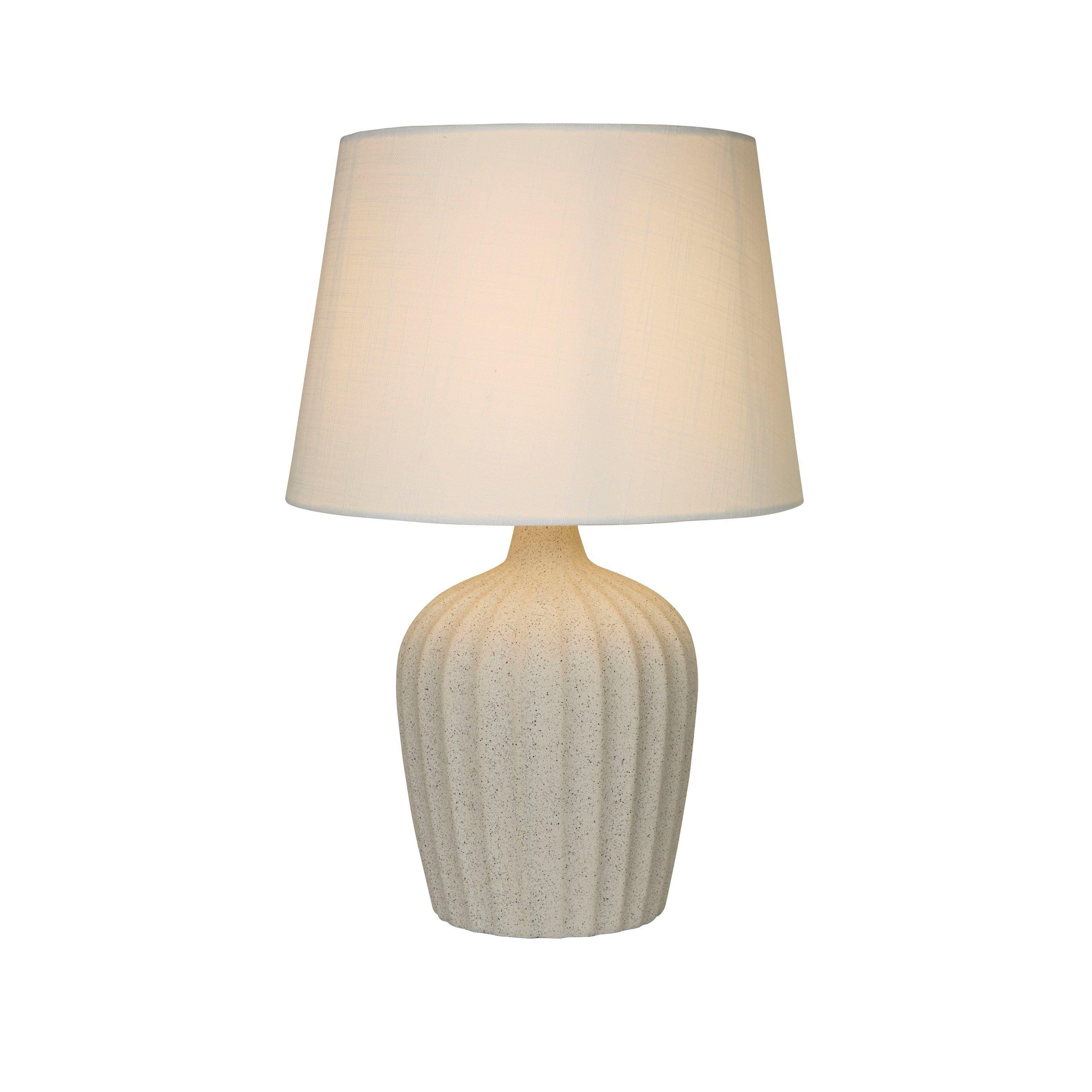 Cream - Lighting Collection - Ceramic Table Lamp - 4