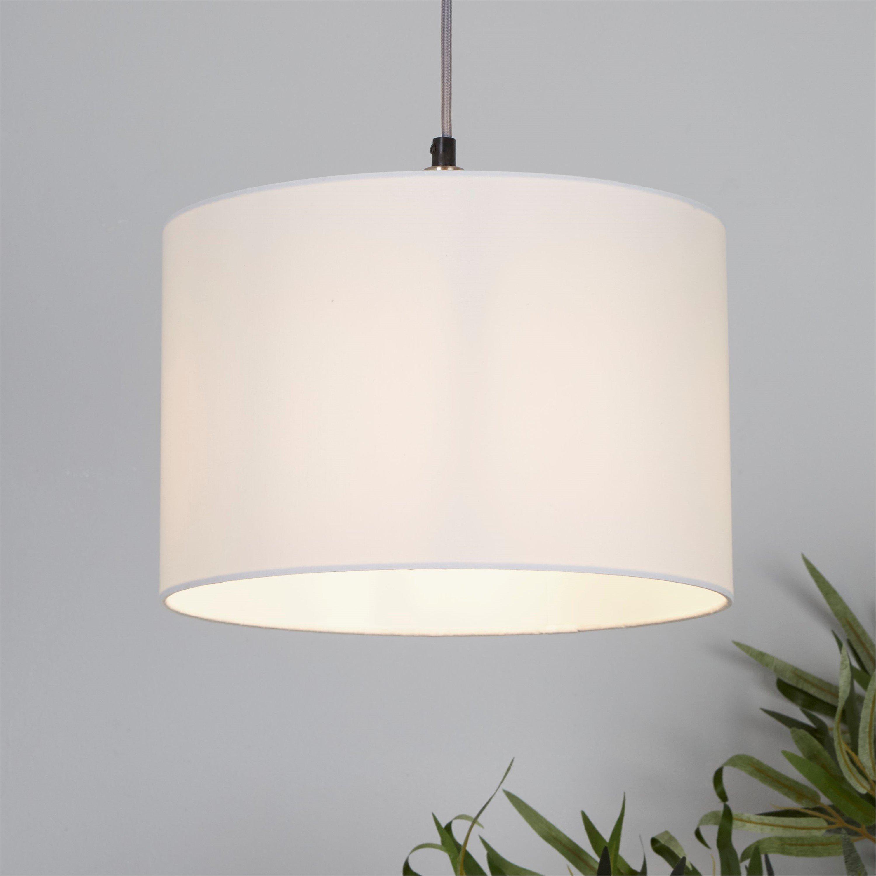 White - Lighting Collection - Drum Shade - 1