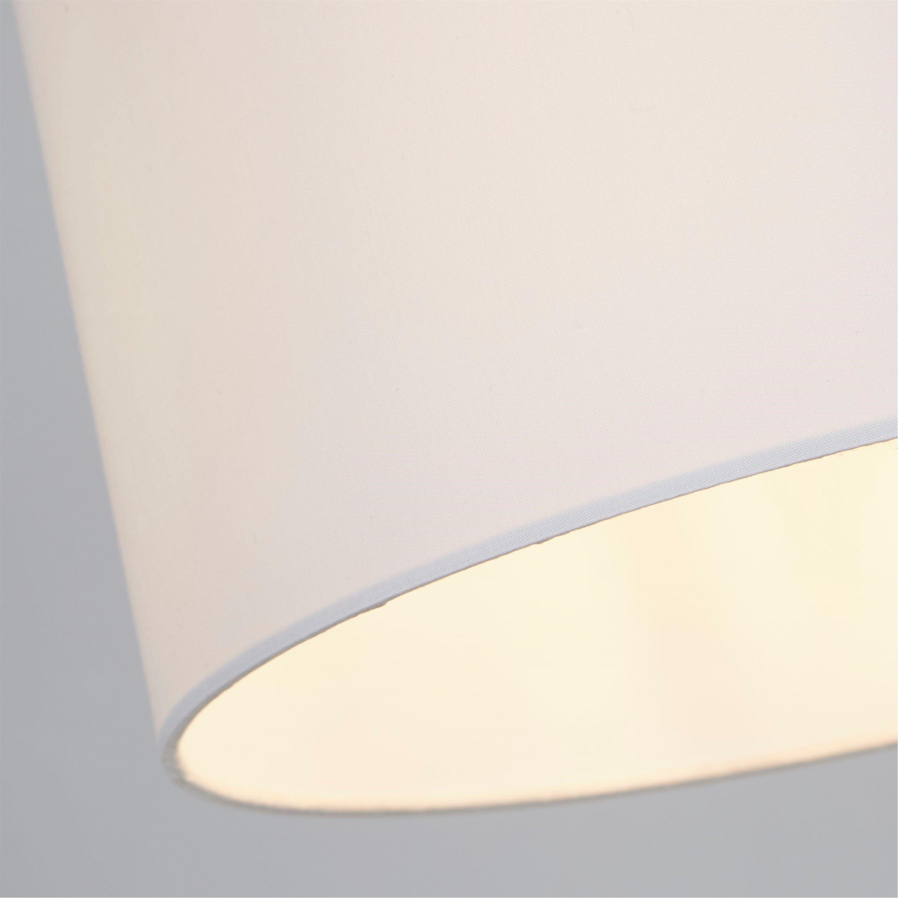 White - Lighting Collection - Drum Shade - 2