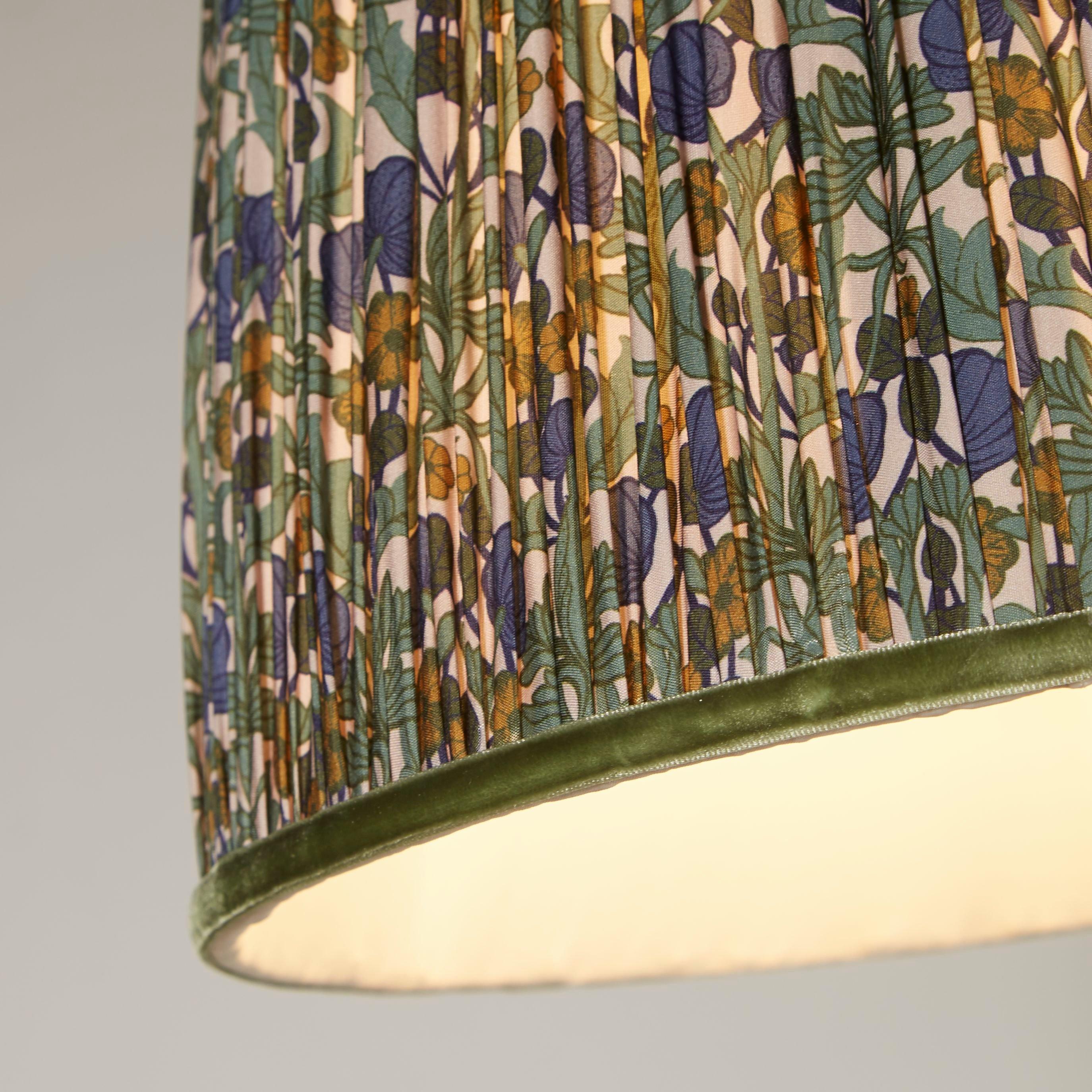 Ochre - Lighting Collection - Vintage Print Shade - 2