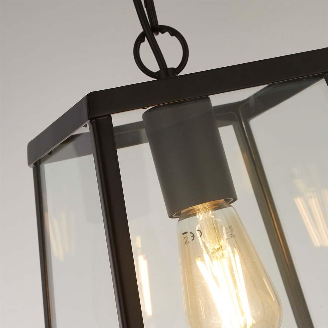 Black - Lighting Collection - 1 Light Industrial Pendant - 2