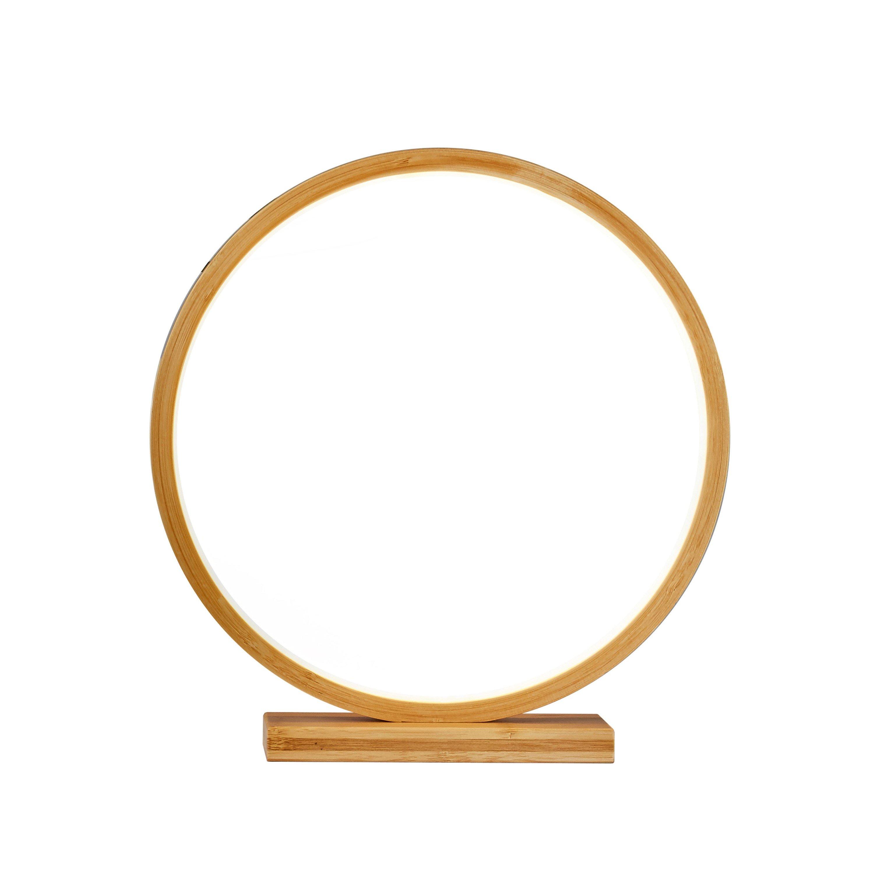 Natural - Lighting Collection - Bamboo LED Table Light - 4