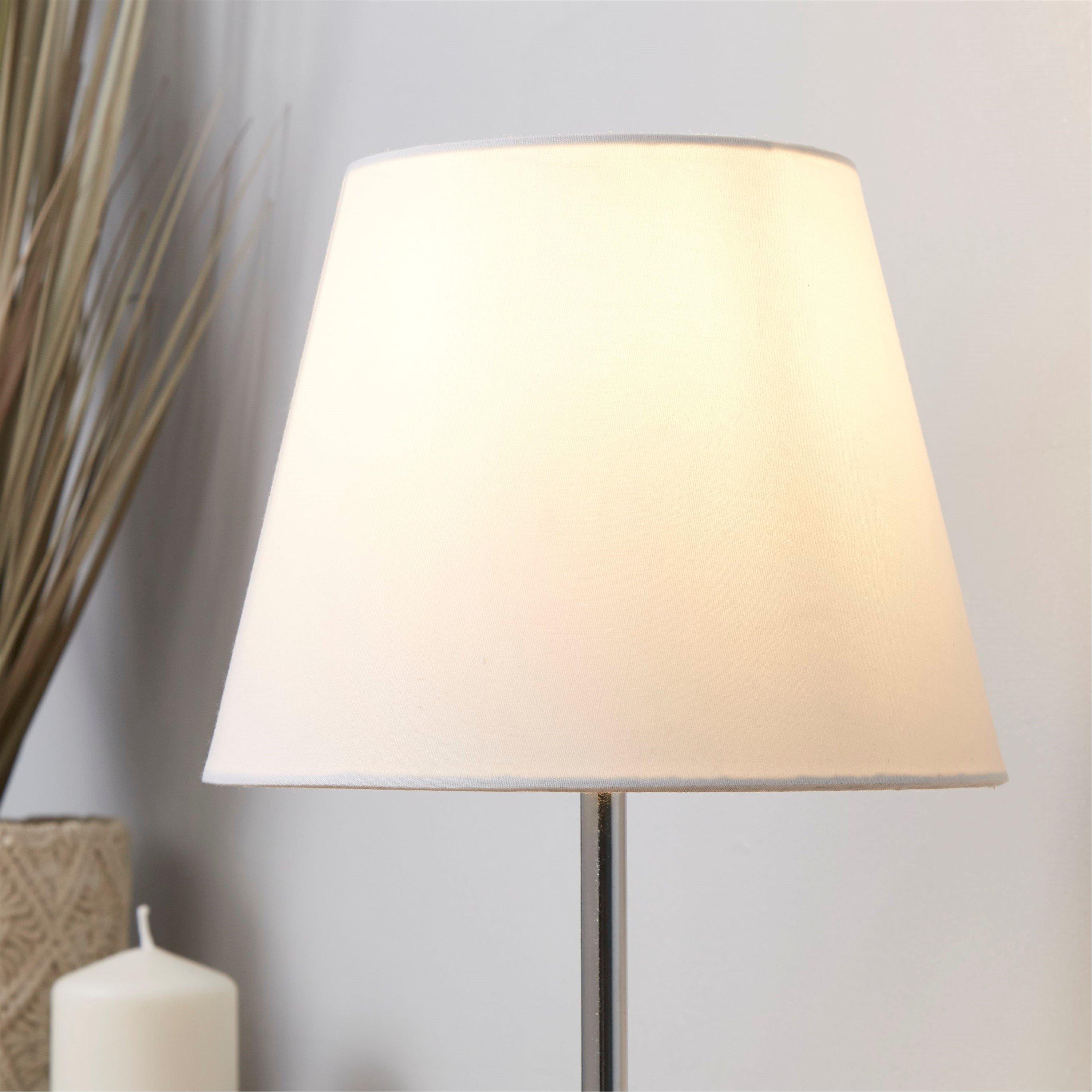 White - Lighting Collection - Tapered Shade - 1