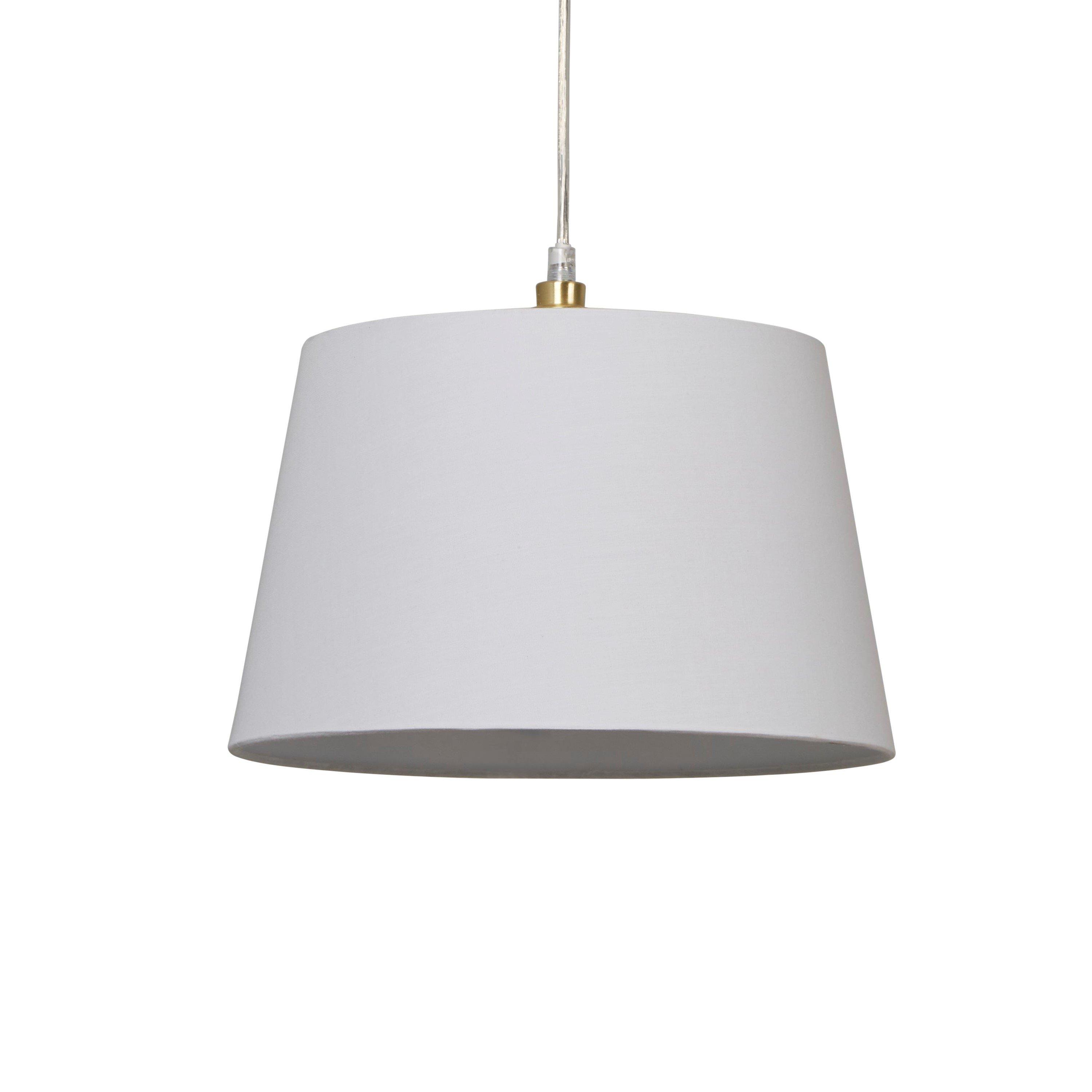 White - Lighting Collection - Tapered Shade - 3