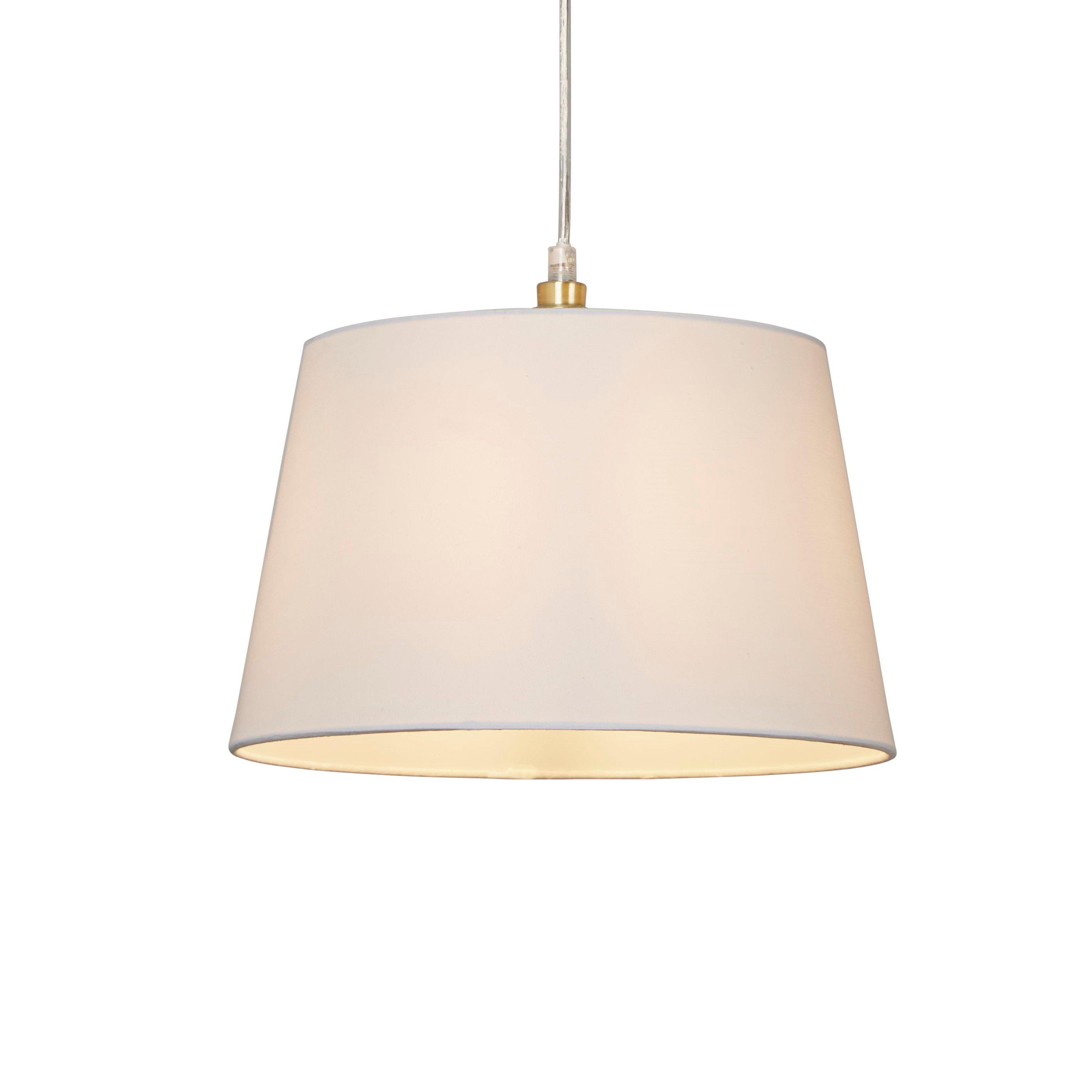 White - Lighting Collection - Tapered Shade - 4