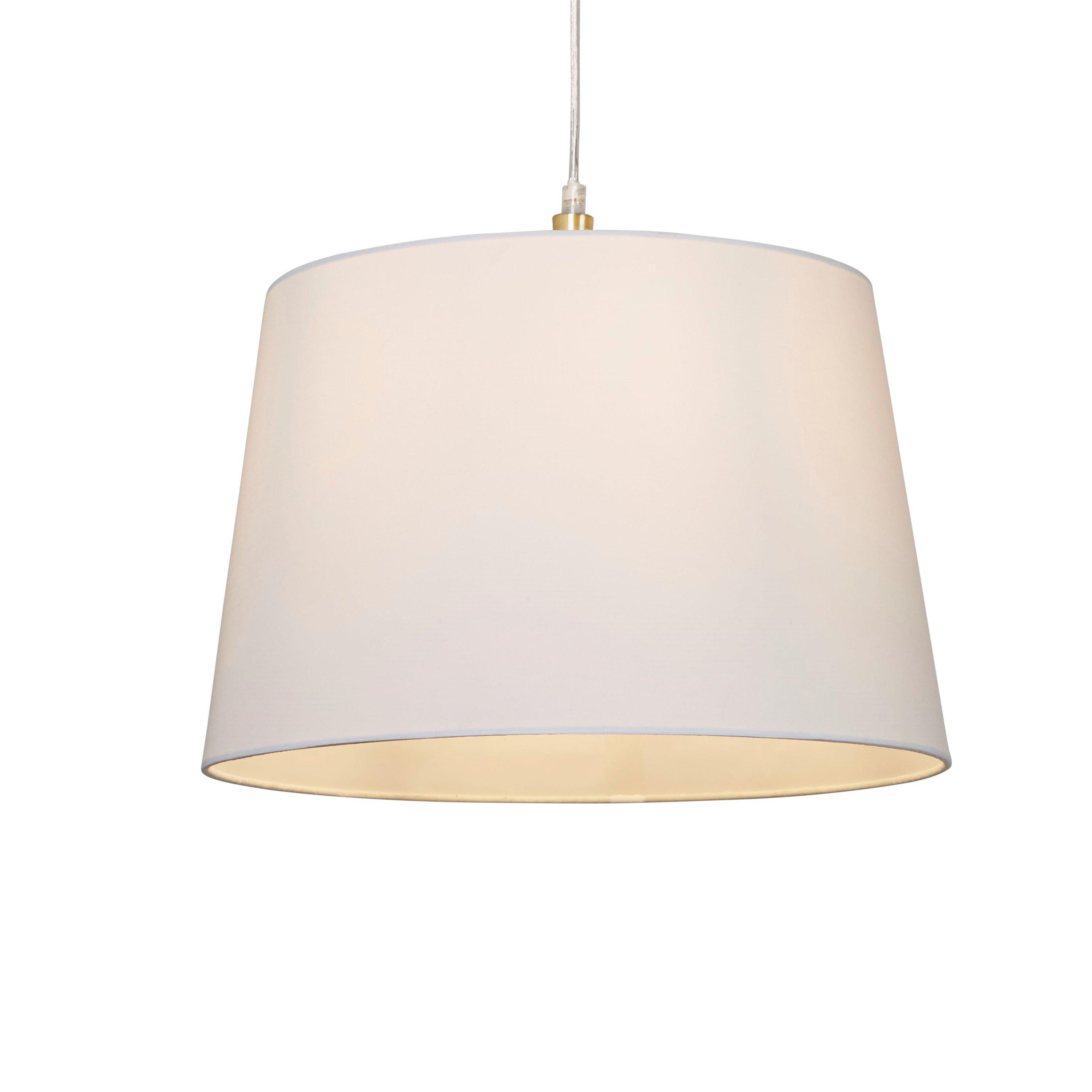 White - Lighting Collection - Tapered Shade - 4