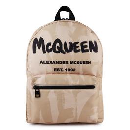 Alexander McQueen Logo Backpack