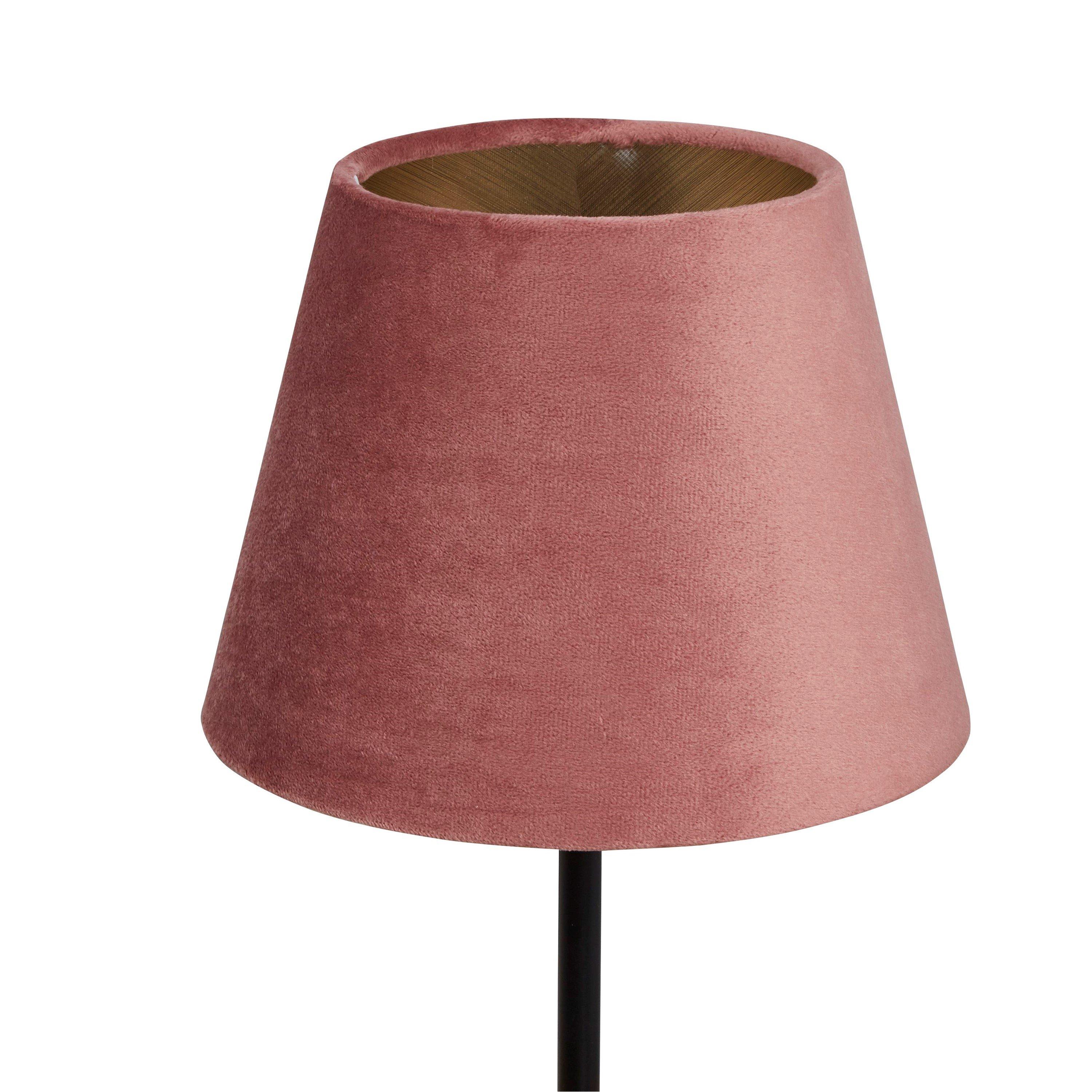 Rose - Lighting Collection - Velvet Drum Shade - 3
