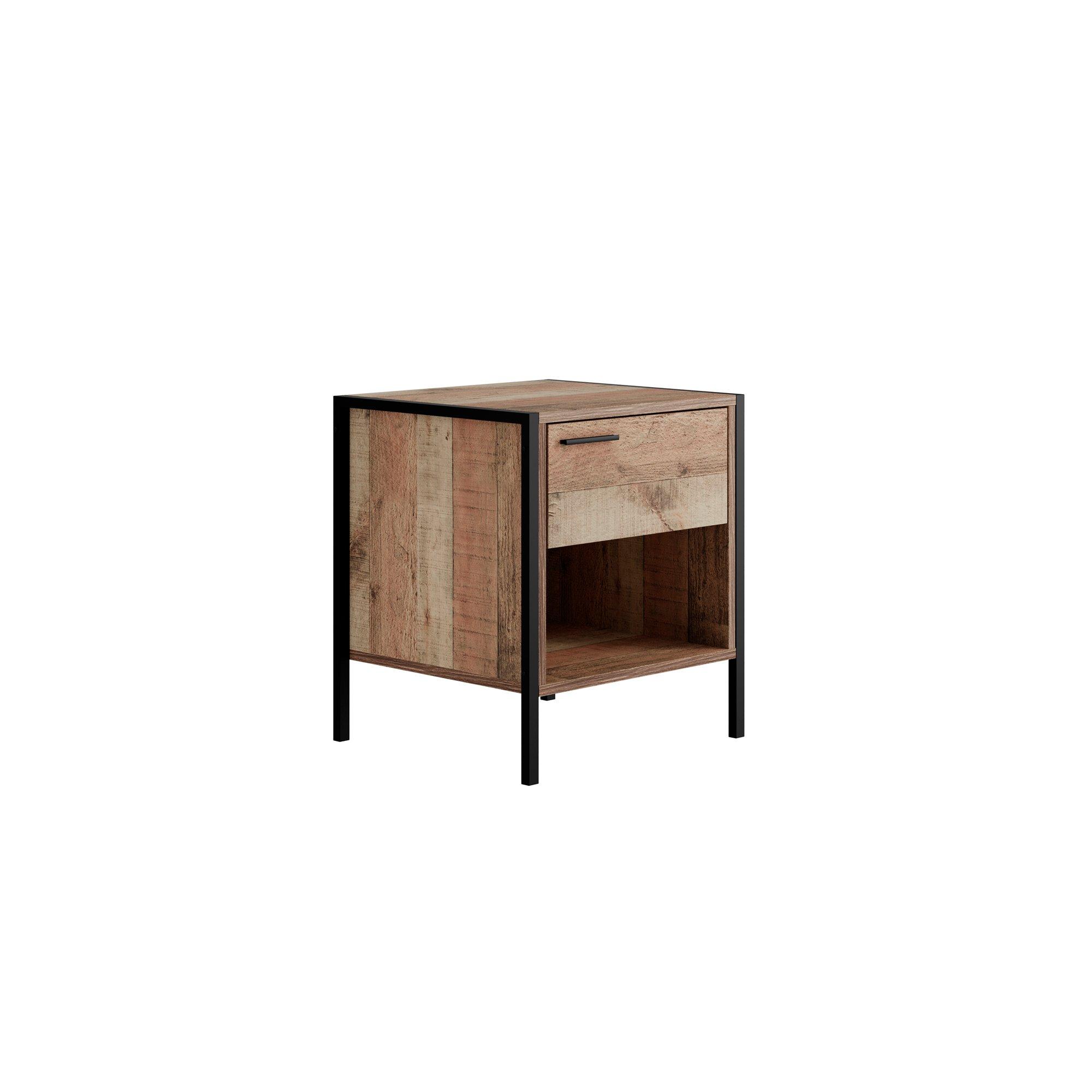 Lpd  Hoxton Bedside Cabinet - Wood
