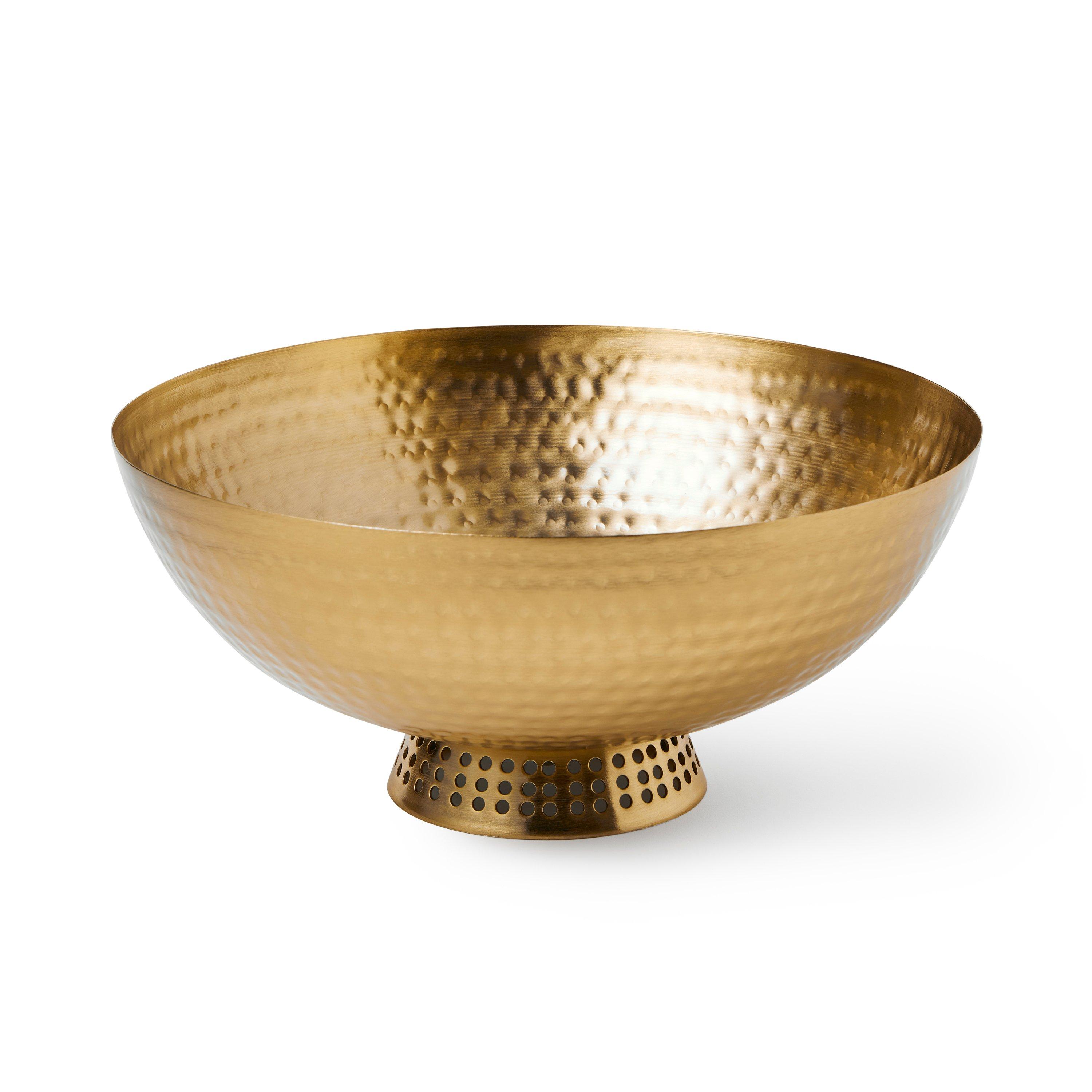 Gold - Biba - x Tess Daly Metal Hammered Bowl - 1
