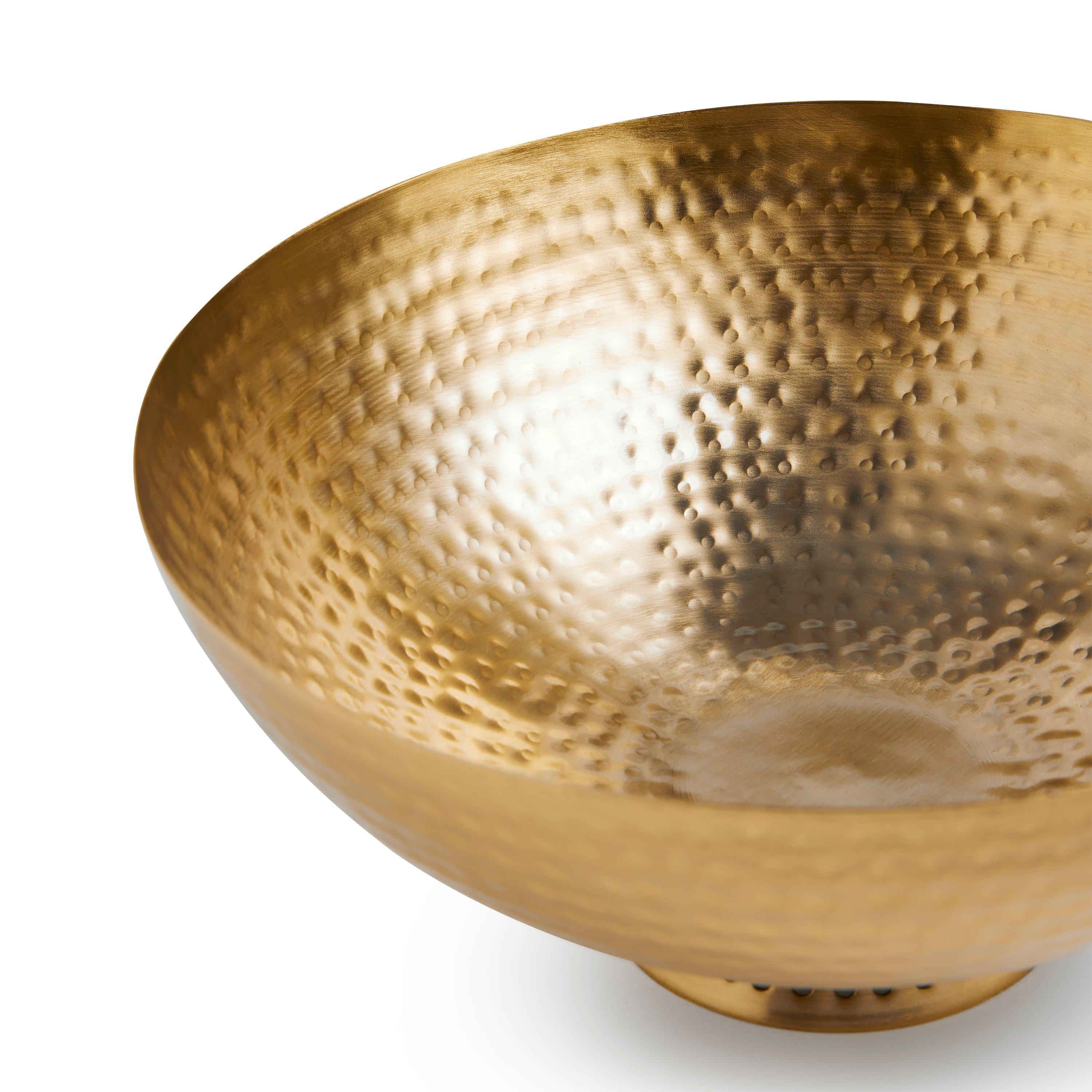 Gold - Biba - x Tess Daly Metal Hammered Bowl - 3
