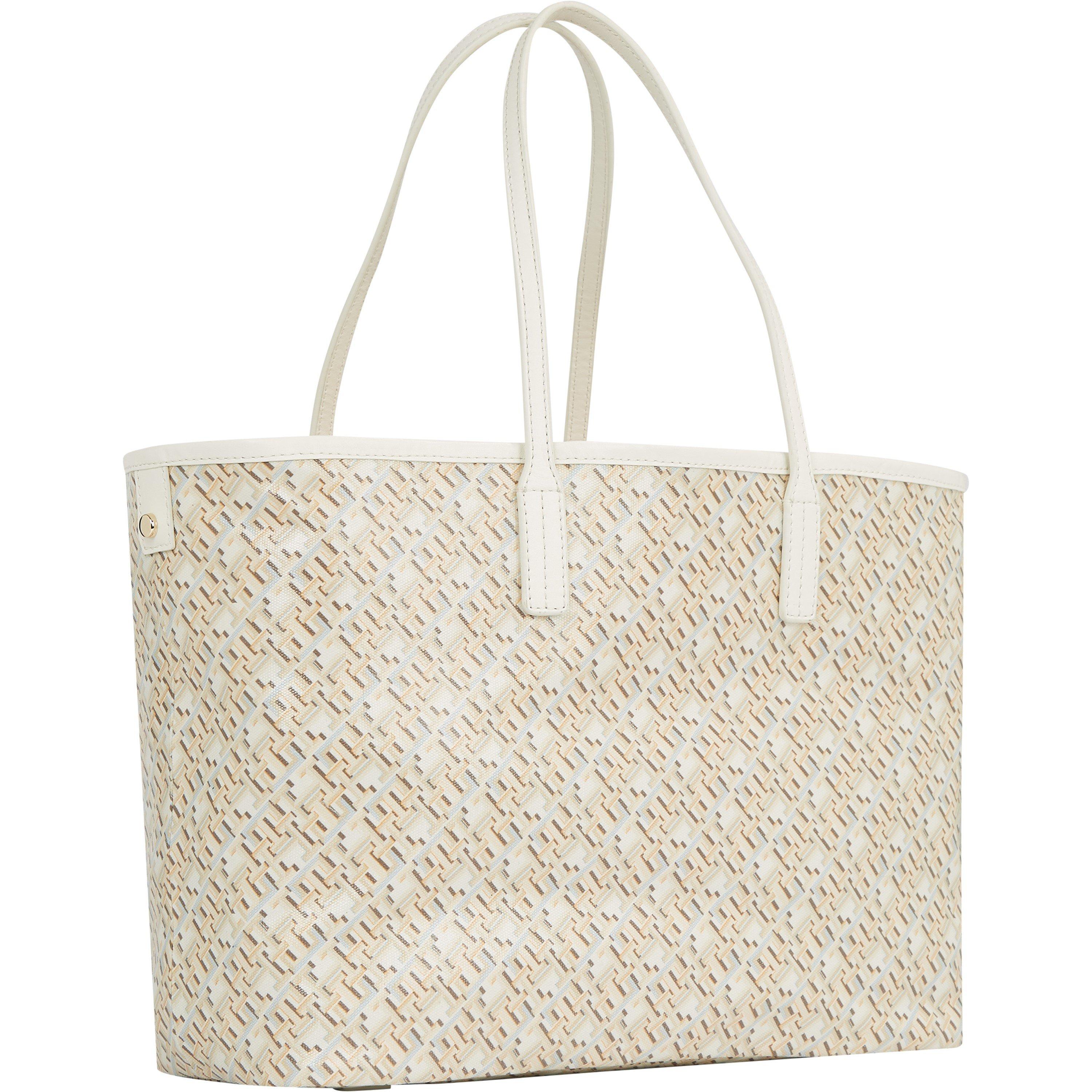 Neutral - Tommy Hilfiger - Removable Laptop Pouch Tote Bag - 2