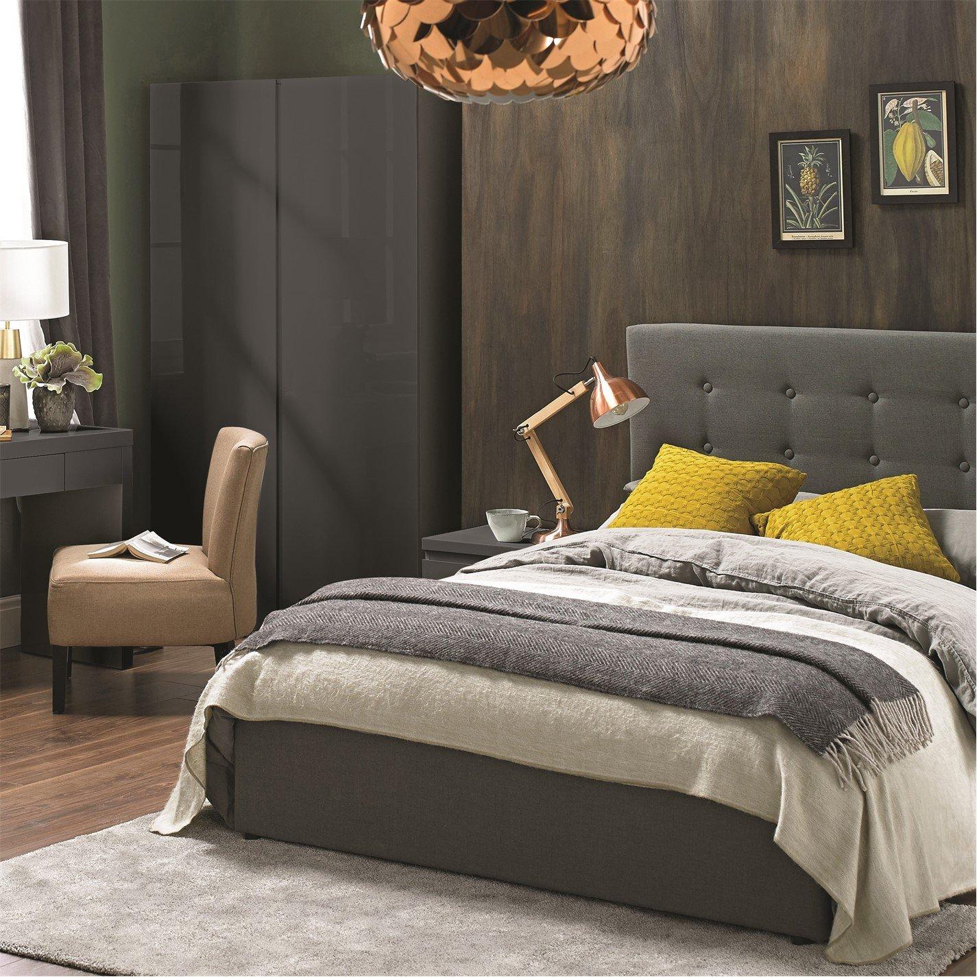 Lpd  Lucca Bed - Grey - King