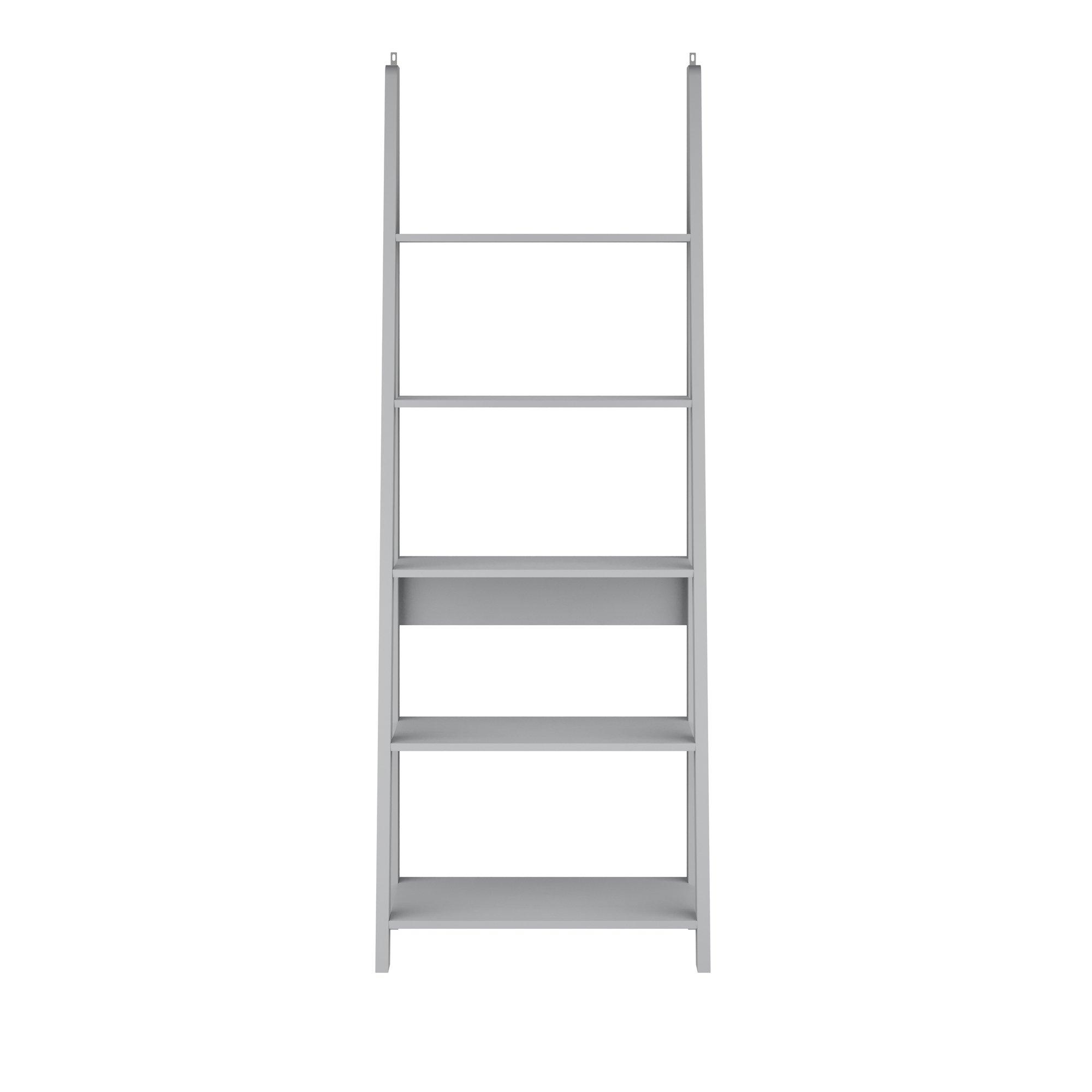 Lpd  Tiva Ladder Bookcase - Grey