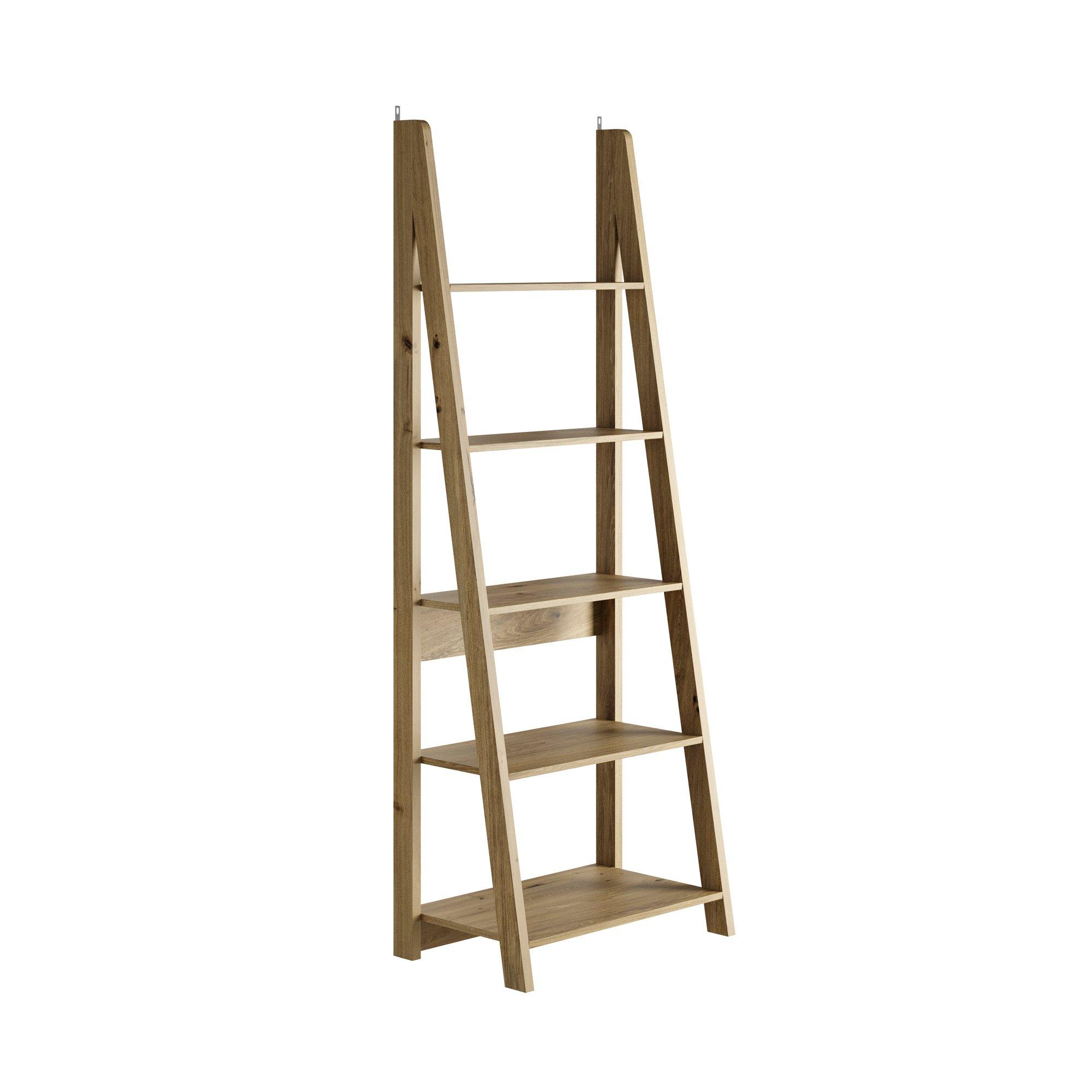 Lpd  Tiva Ladder Bookcase - Oak