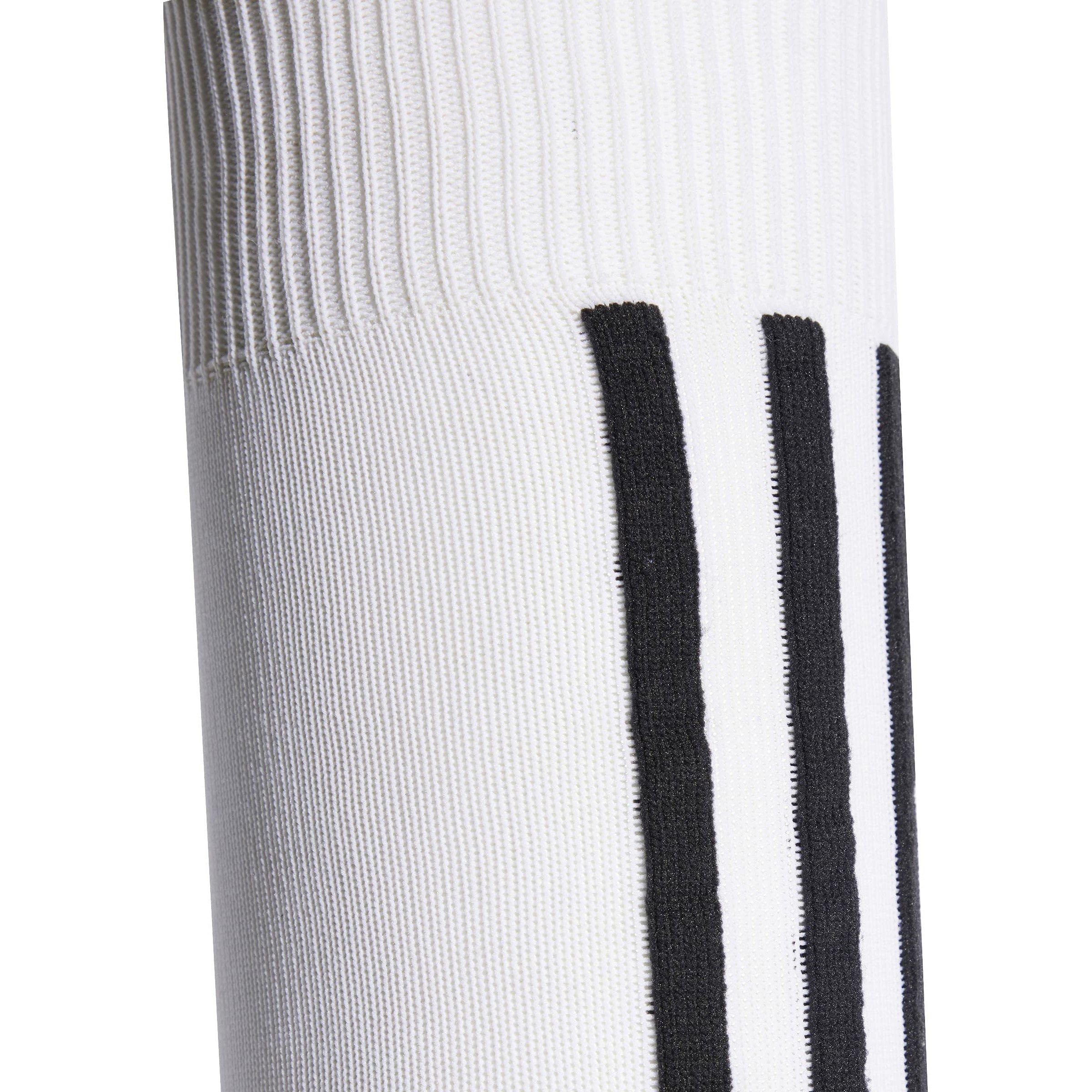Weiß/Schwarz - adidas - Santos Football Sock - 3