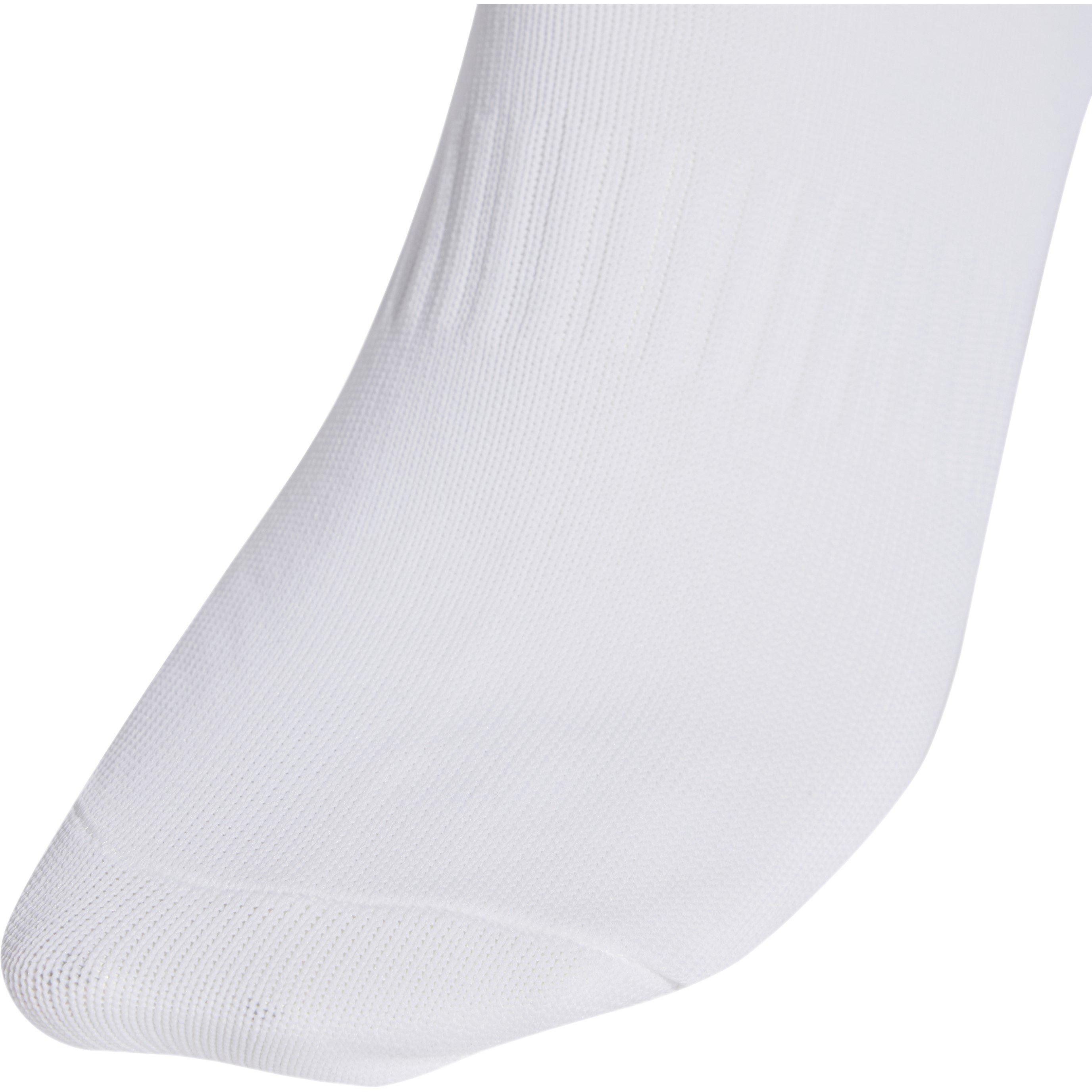 Weiß/Schwarz - adidas - Santos Football Sock - 4