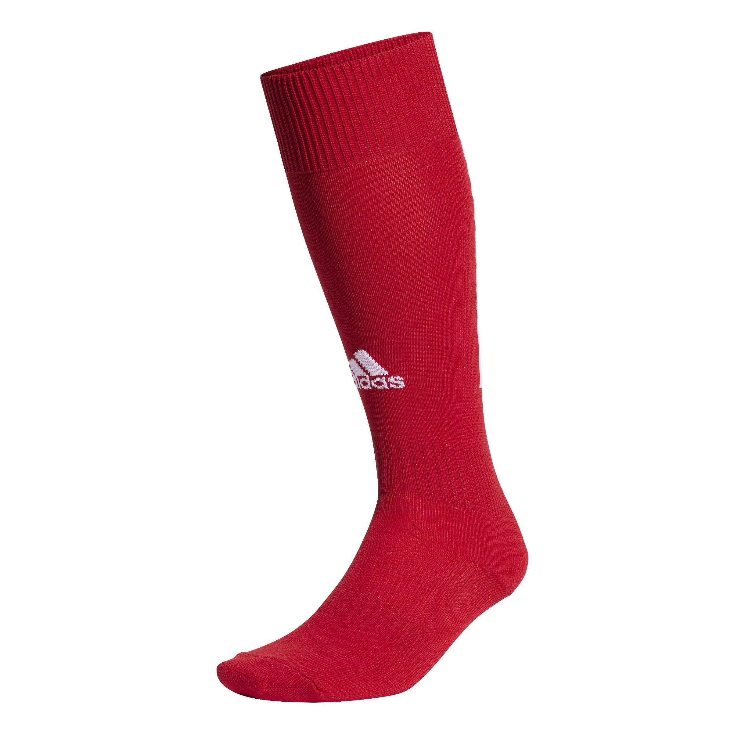 Adidas  Santos Football Sock - Red/White - 6-8