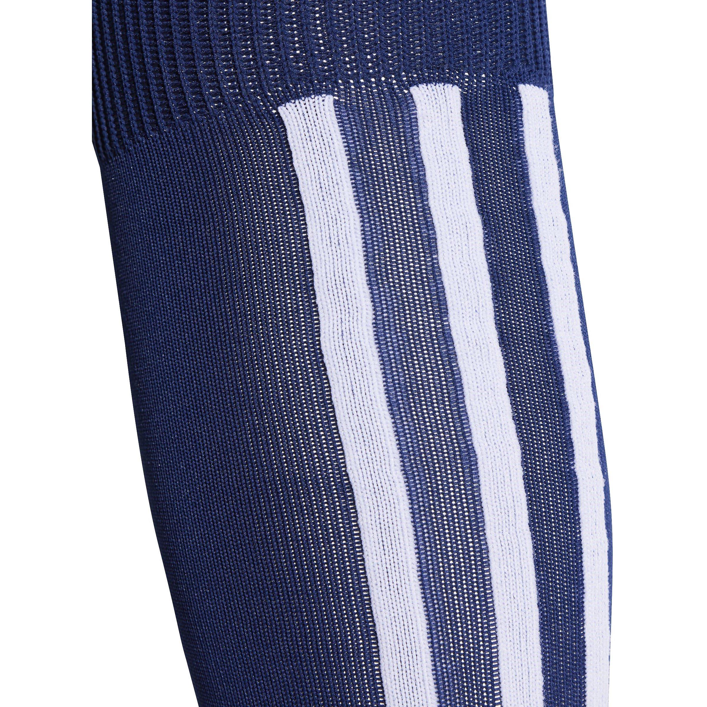 Marineblauw/Wit - adidas - Santos Football Sock - 3