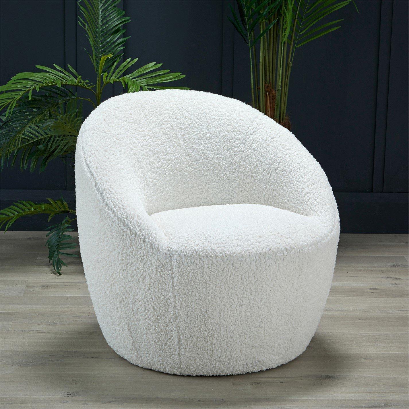 Lpd  Cocoon Chair - Off White