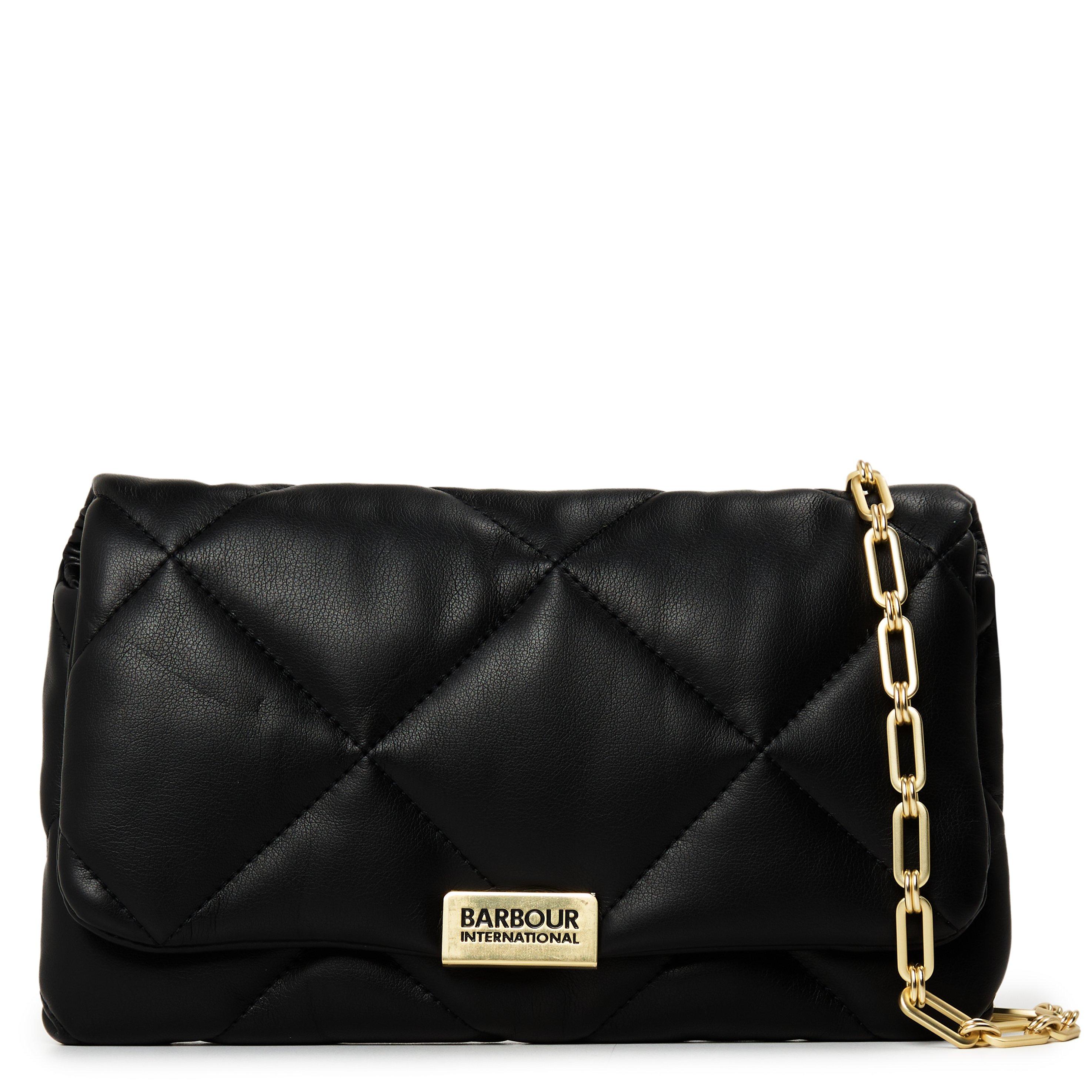 Barbour International Women's B.int Sq Xb Ld64 - Black