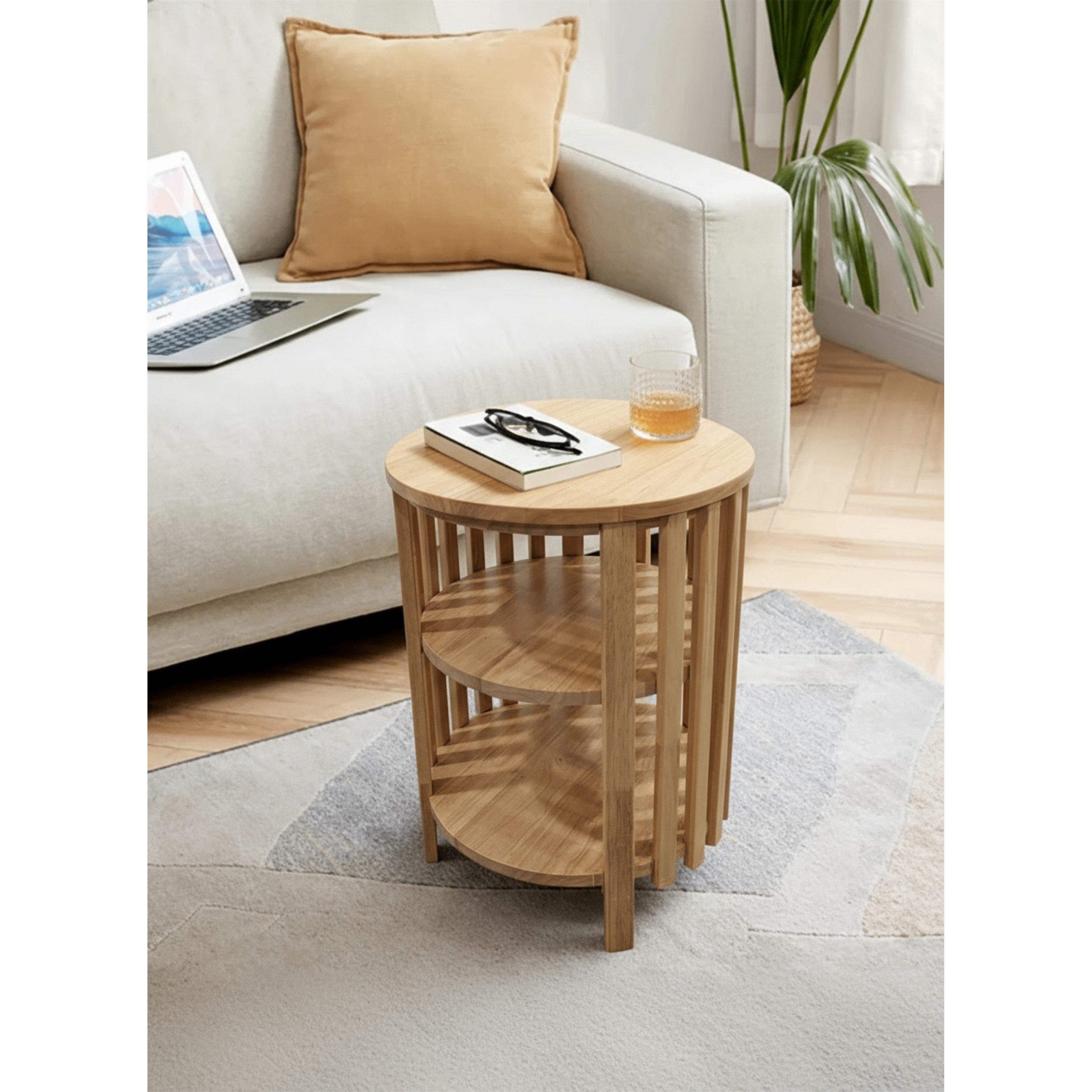 Oak - Greenhurst - Slatted Birdcage Slatted Table - 6