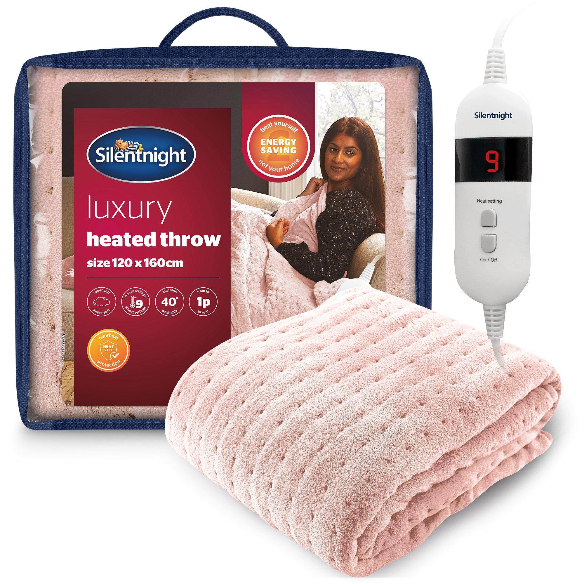 Blush - Silentnight - Luxury Heated Throw - 1