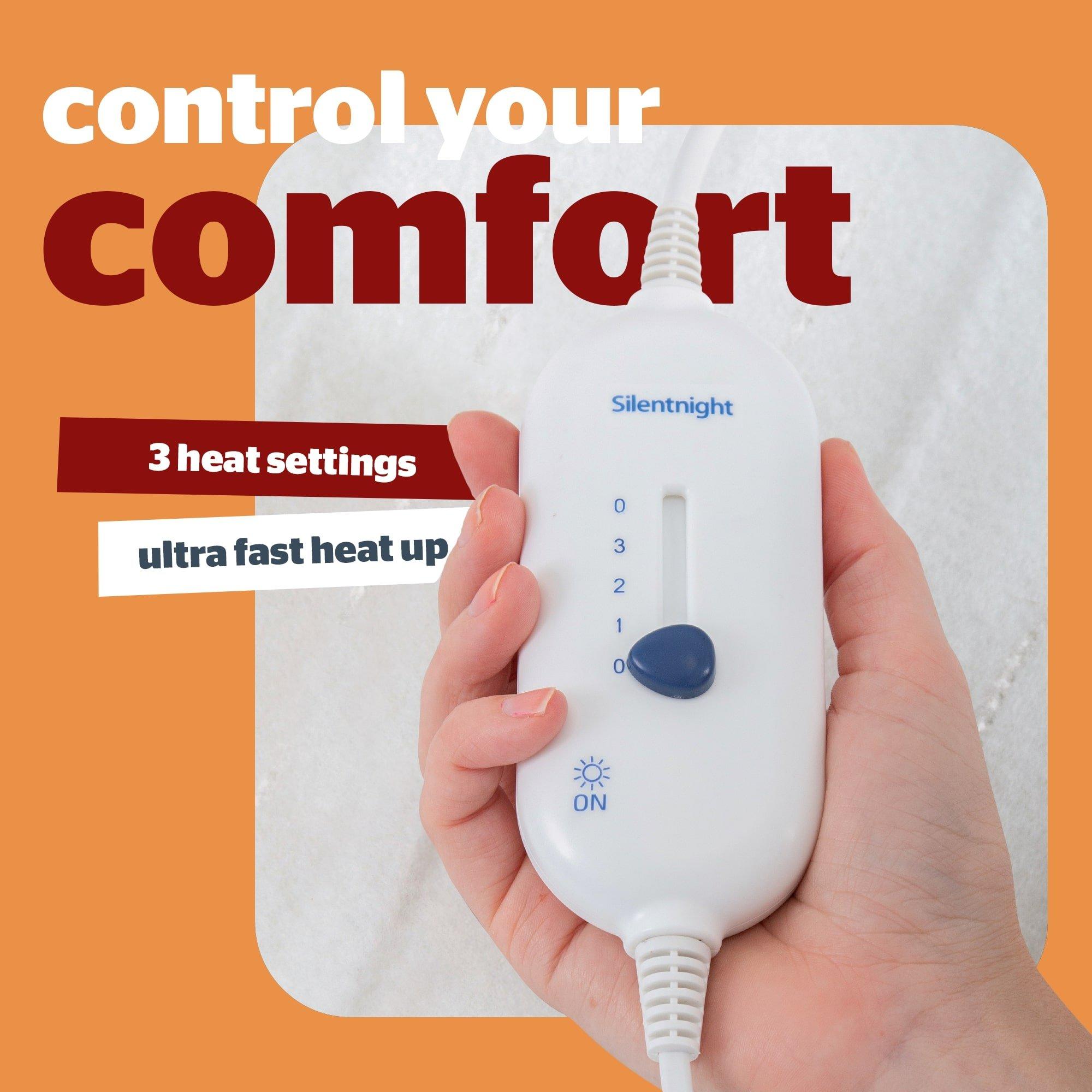 White - Silentnight - Winter Warmer Electric Blanket - 3