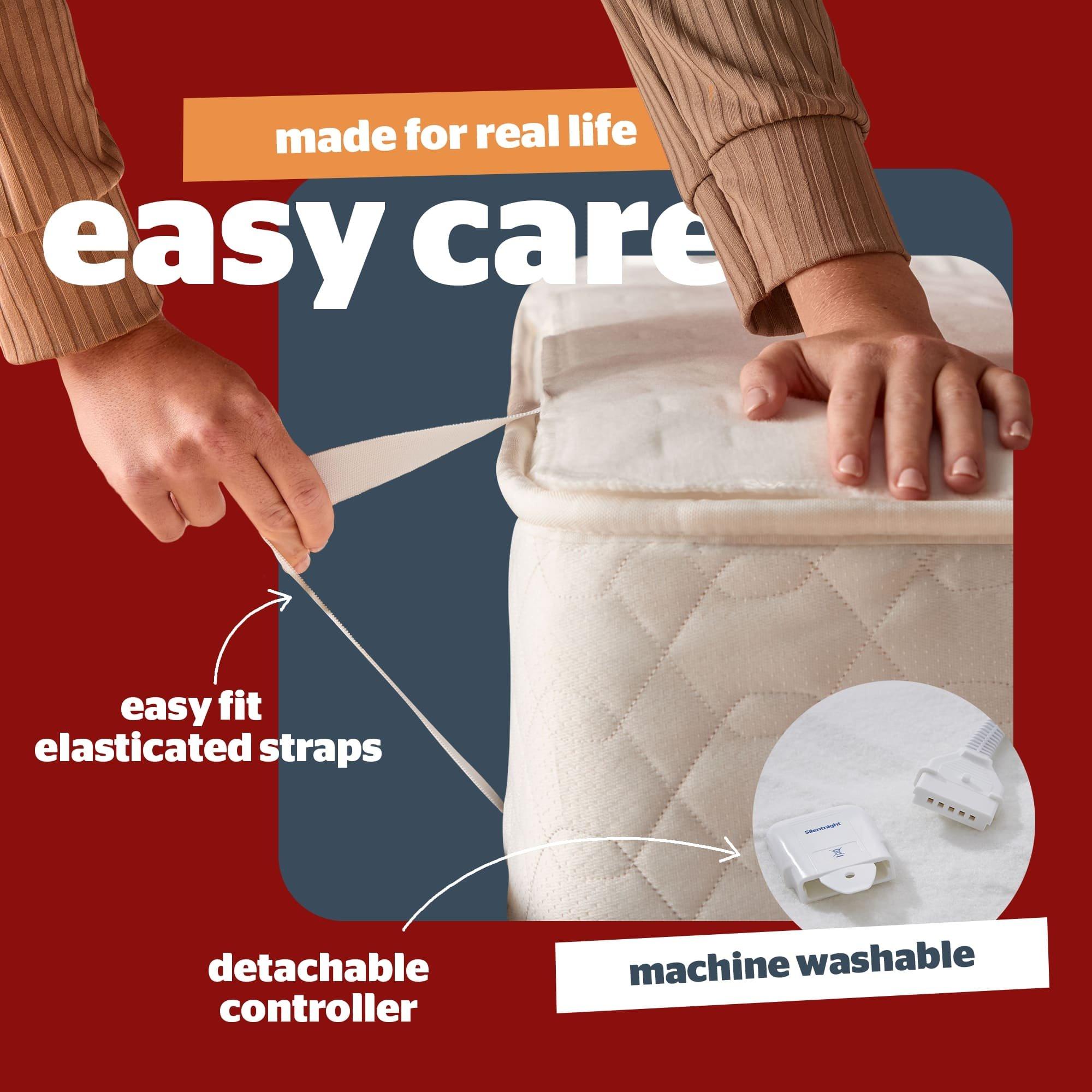 White - Silentnight - Winter Warmer Electric Blanket - 5