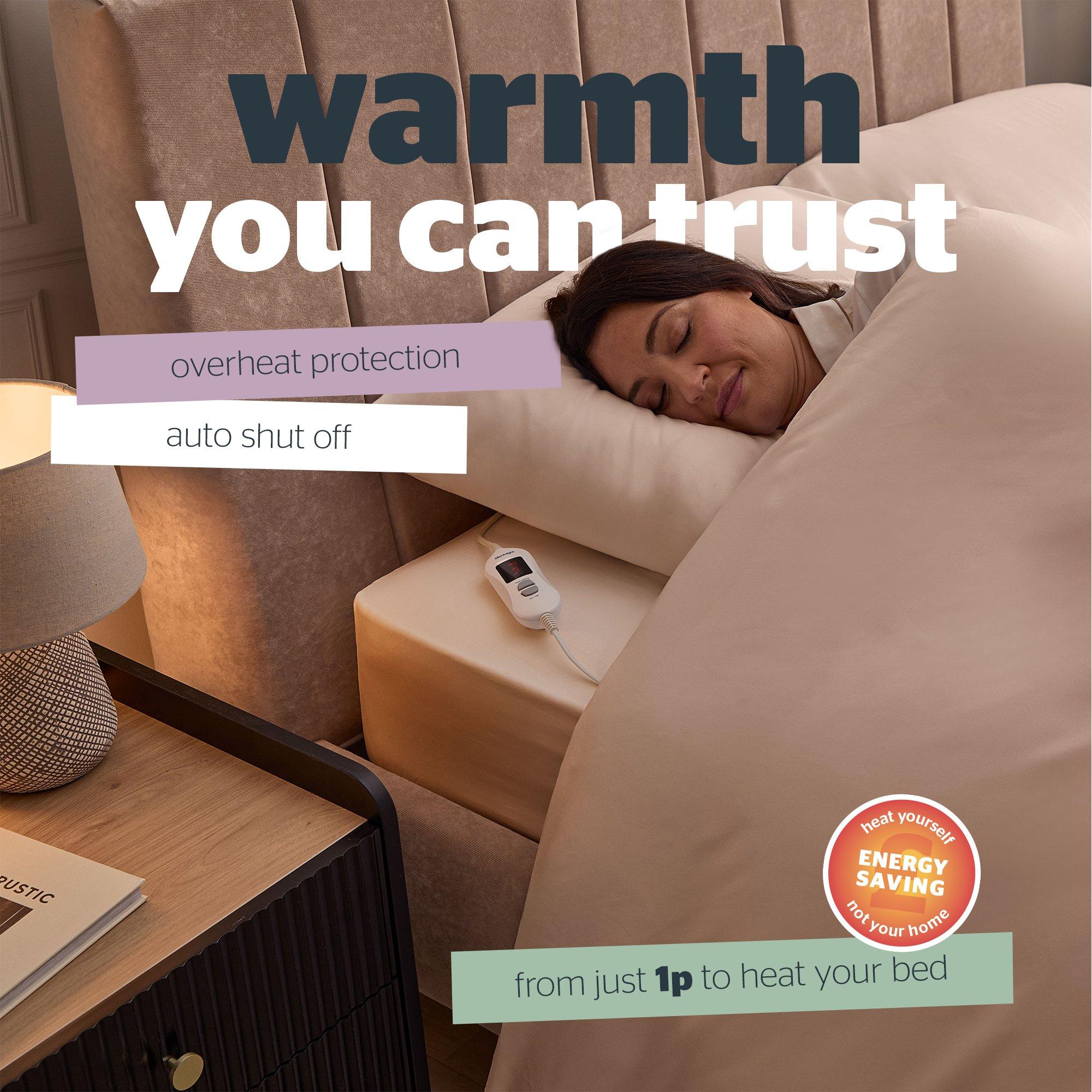 White - Silentnight - Hotel Collection Electric Blanket - 4