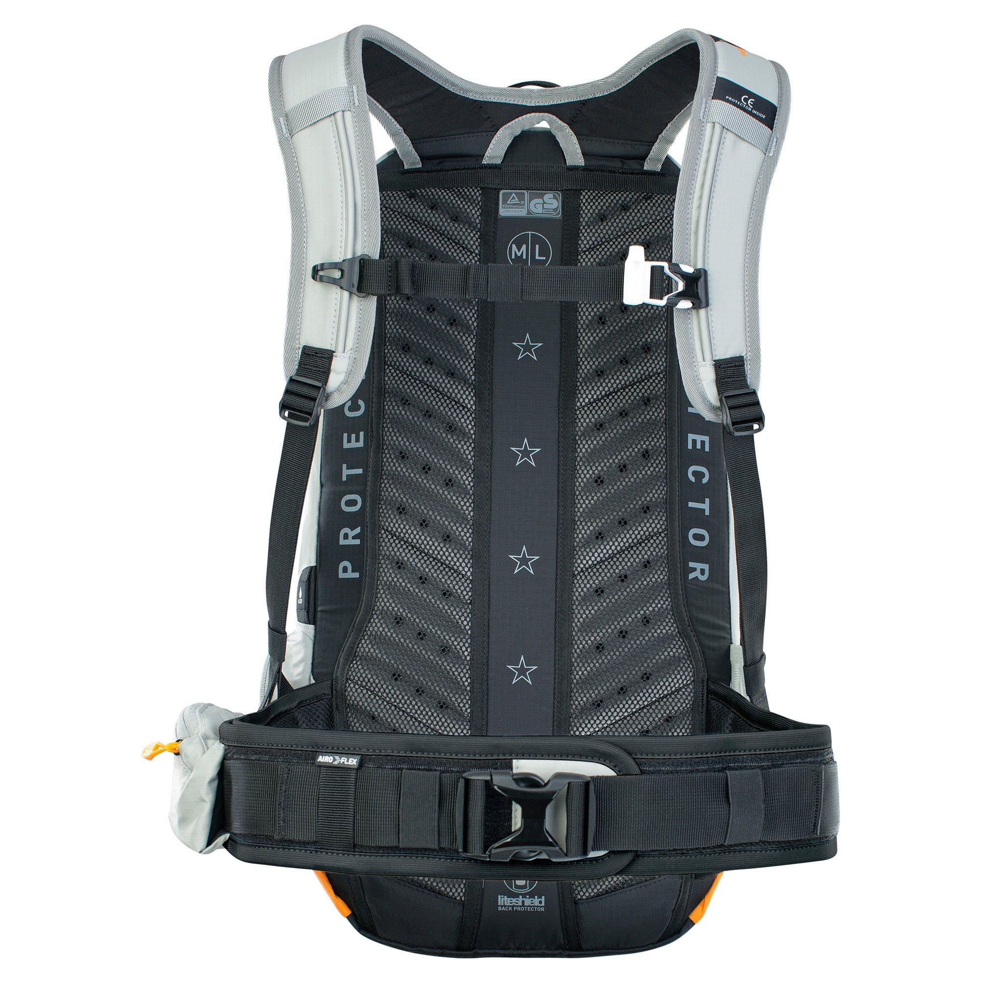 Stone/Bright Or - Evoc - FR Enduro E-Ride Protector Backpack - 2