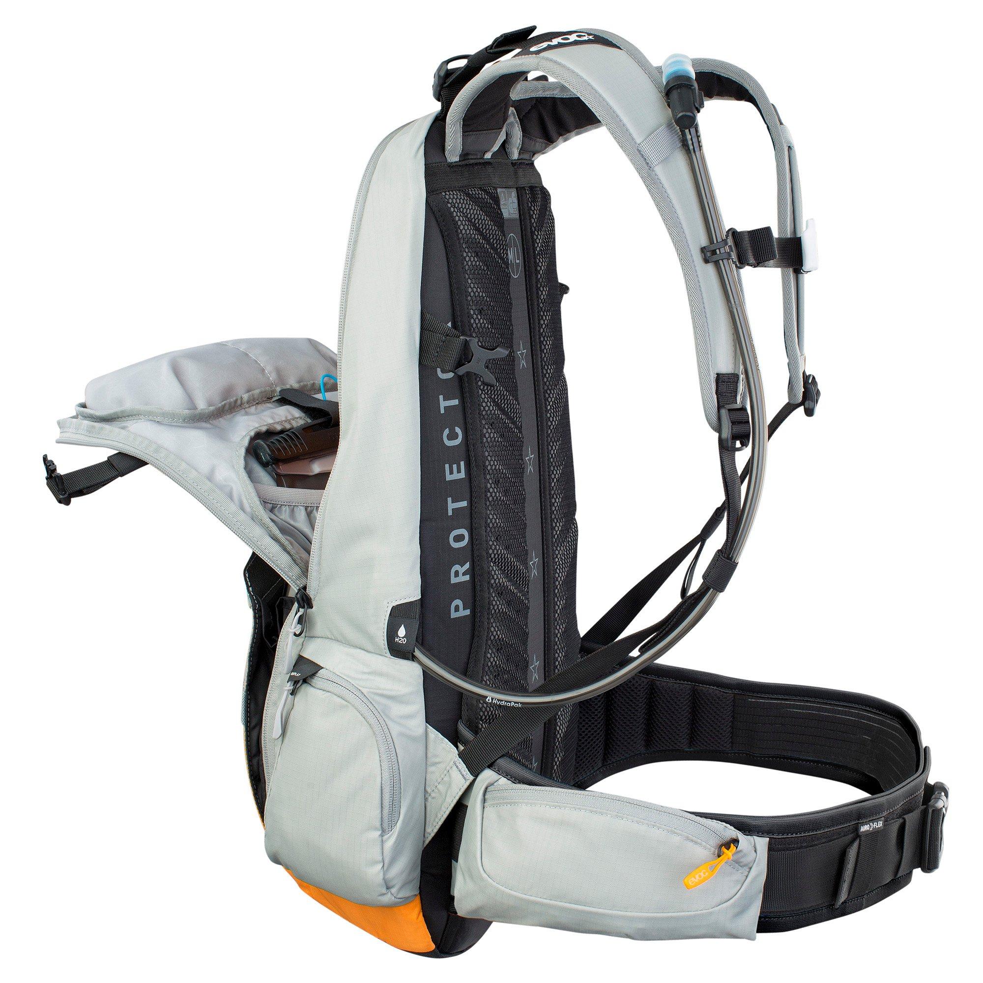 Stone/Bright Or - Evoc - FR Enduro E-Ride Protector Backpack - 5