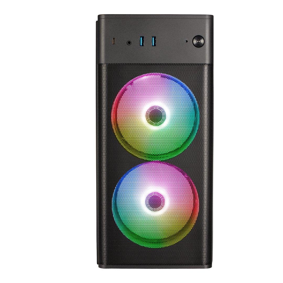 Noir - Medion - Erazer Recon P40 Gaming Desktop Intel Core i5 14400 RTX 5060 16GB RAM 1TB SSD Win 11 Home - 4