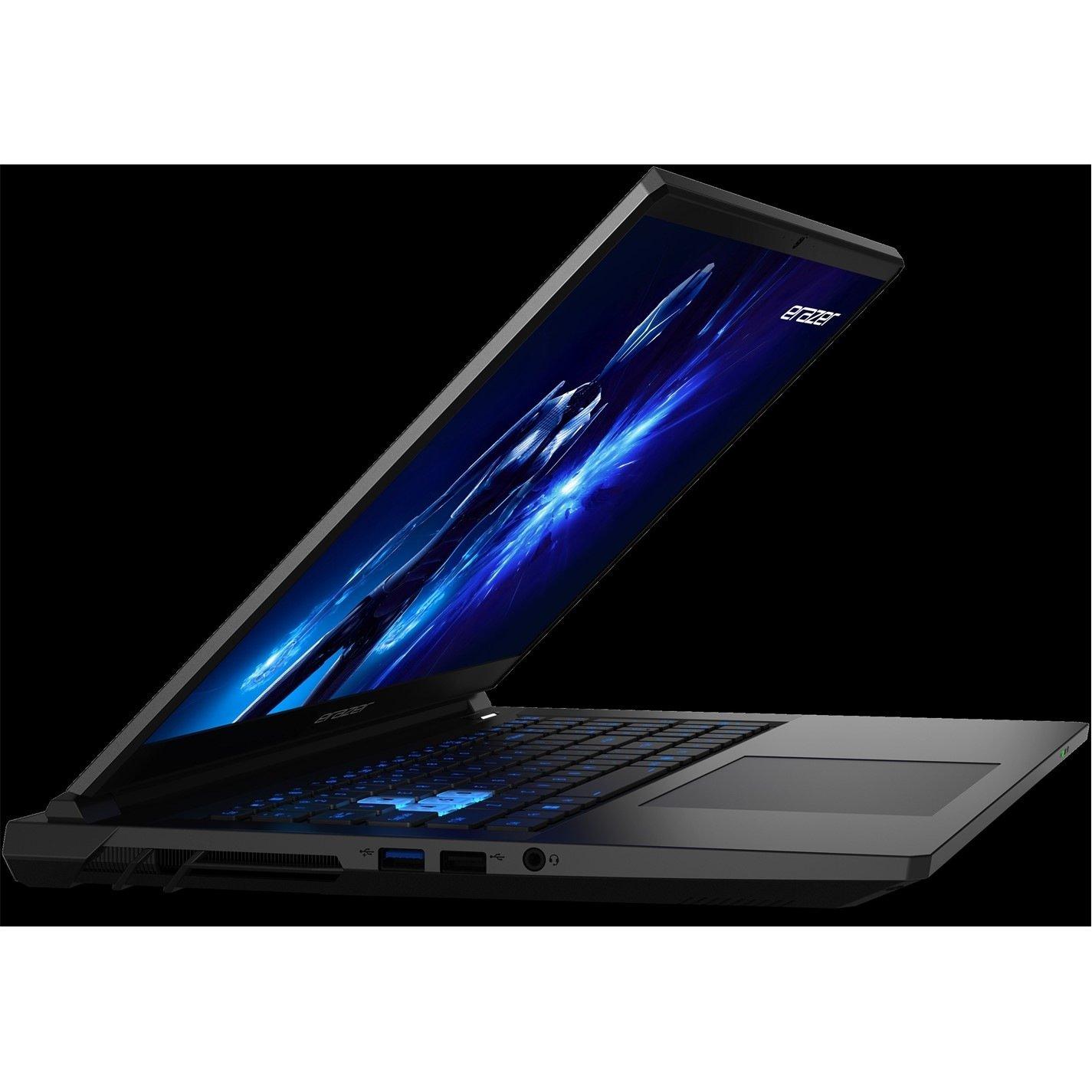 Sort - Medion - Erazer Defender 17 P1 17.3 Gaming Laptop Intel Core 7 240H RTX 5060 Win 11 Home - 4