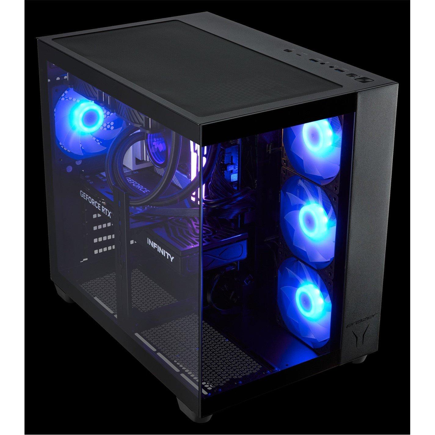Sort - Medion - Erazer Tank X15 Gaming Desktop AMD Ryzen 7 7800X3D RTX 5070 Ti 32GB RAM 2TB SSD Win 11 Home - 1