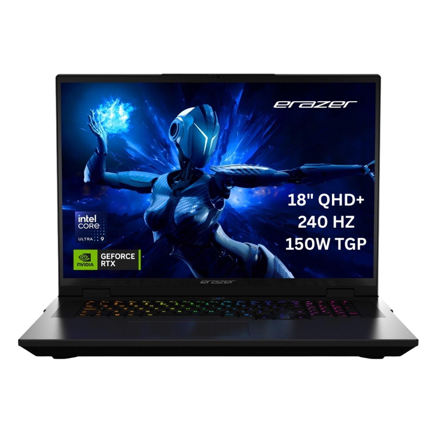 Black - Medion - Erazer Beast 18 18 Gaming Laptop Intel Core Ultra 9 275HX RTX 5080 Win 11 Home - 1