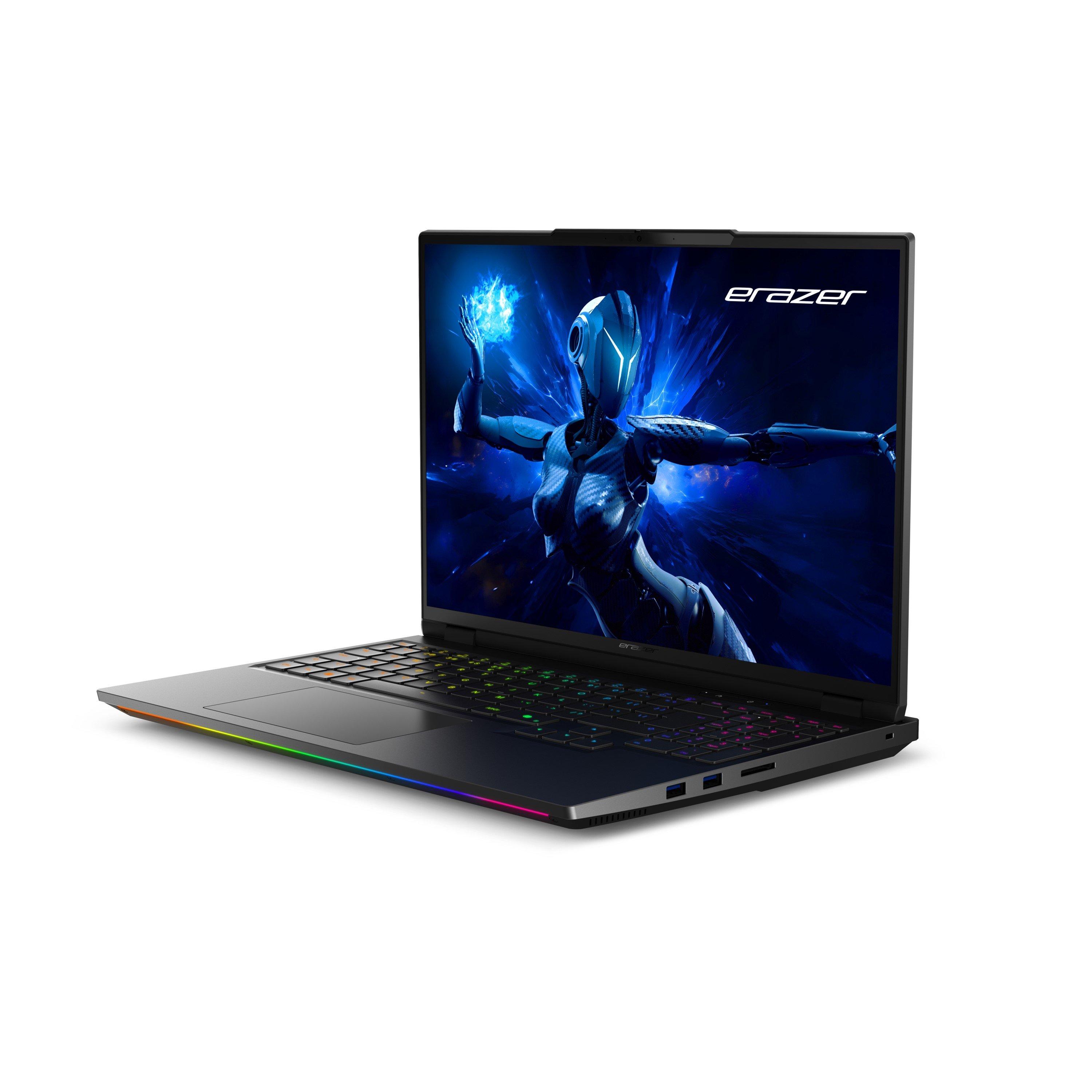 Sort - Medion - Erazer Beast 16 X1 Ultimate 16 Gaming Laptop Intel Core Ultra 9 275HX RTX 5080 Win 11 Home - 3