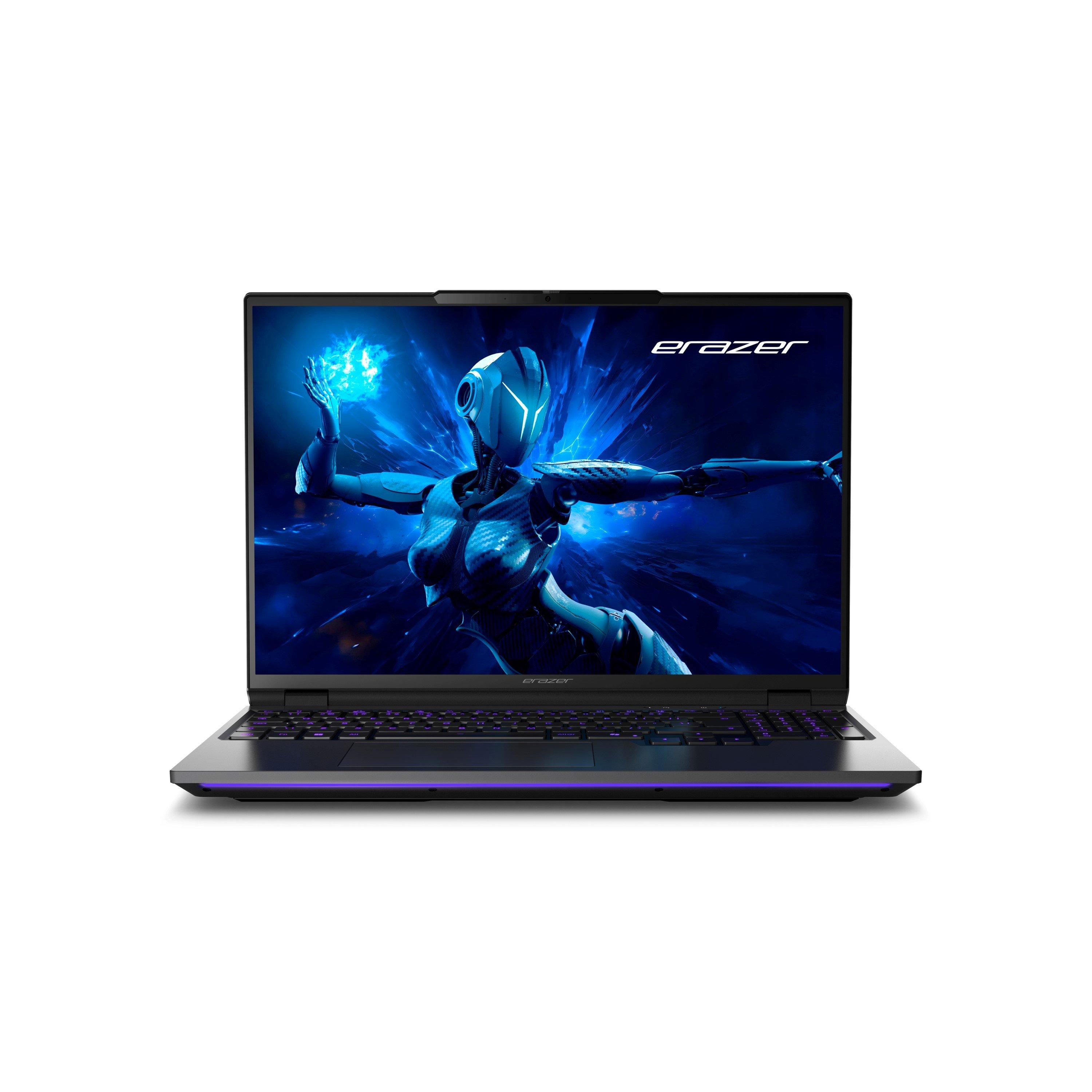 Sort - Medion - Erazer Beast 16 X1 Ultimate 16 Gaming Laptop Intel Core Ultra 9 275HX RTX 5080 Win 11 Home - 5