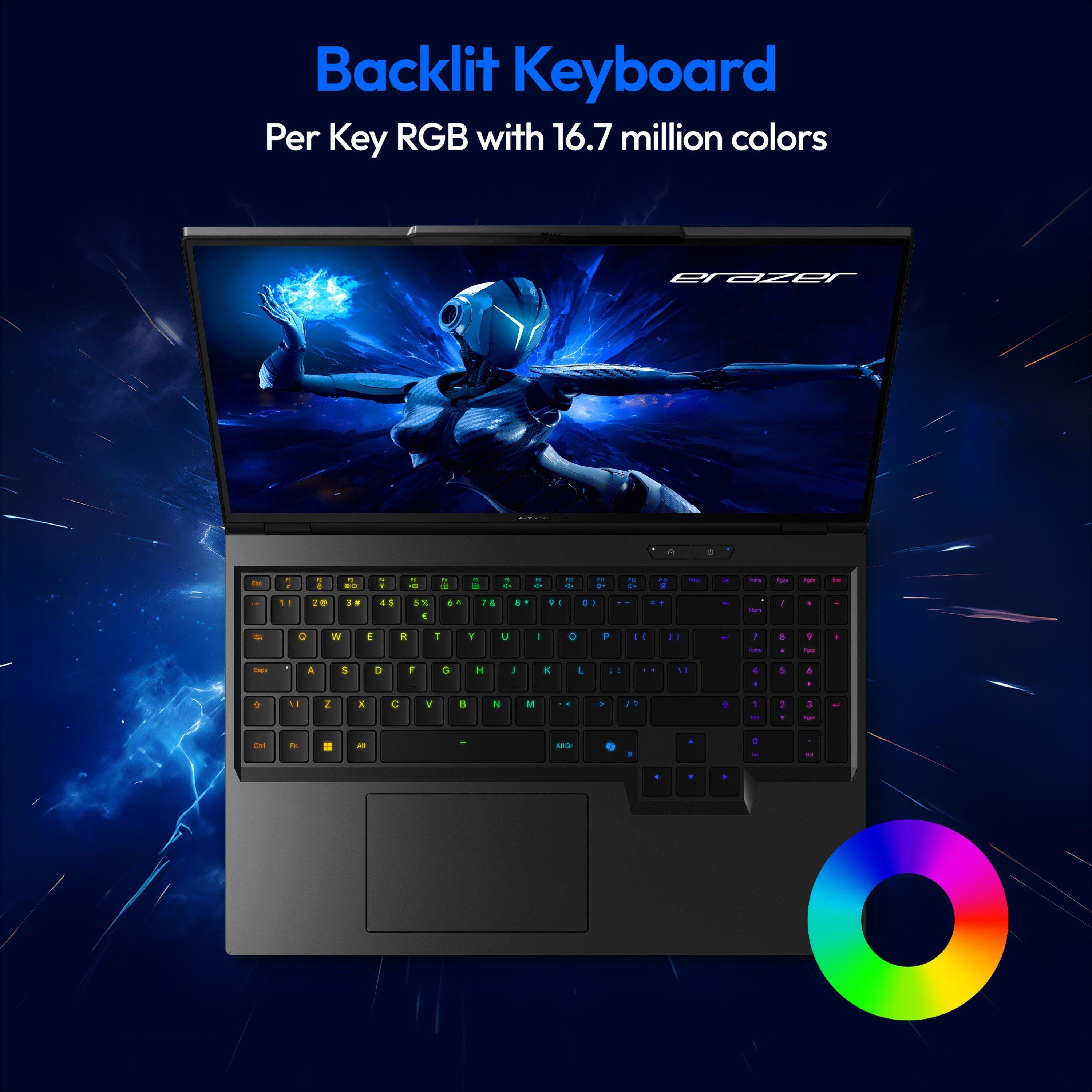 Black - Medion - Erazer Beast 16 X1 Ultimate 16 Gaming Laptop Intel Core Ultra 9 275HX RTX 5090 Win 11 Home - 13