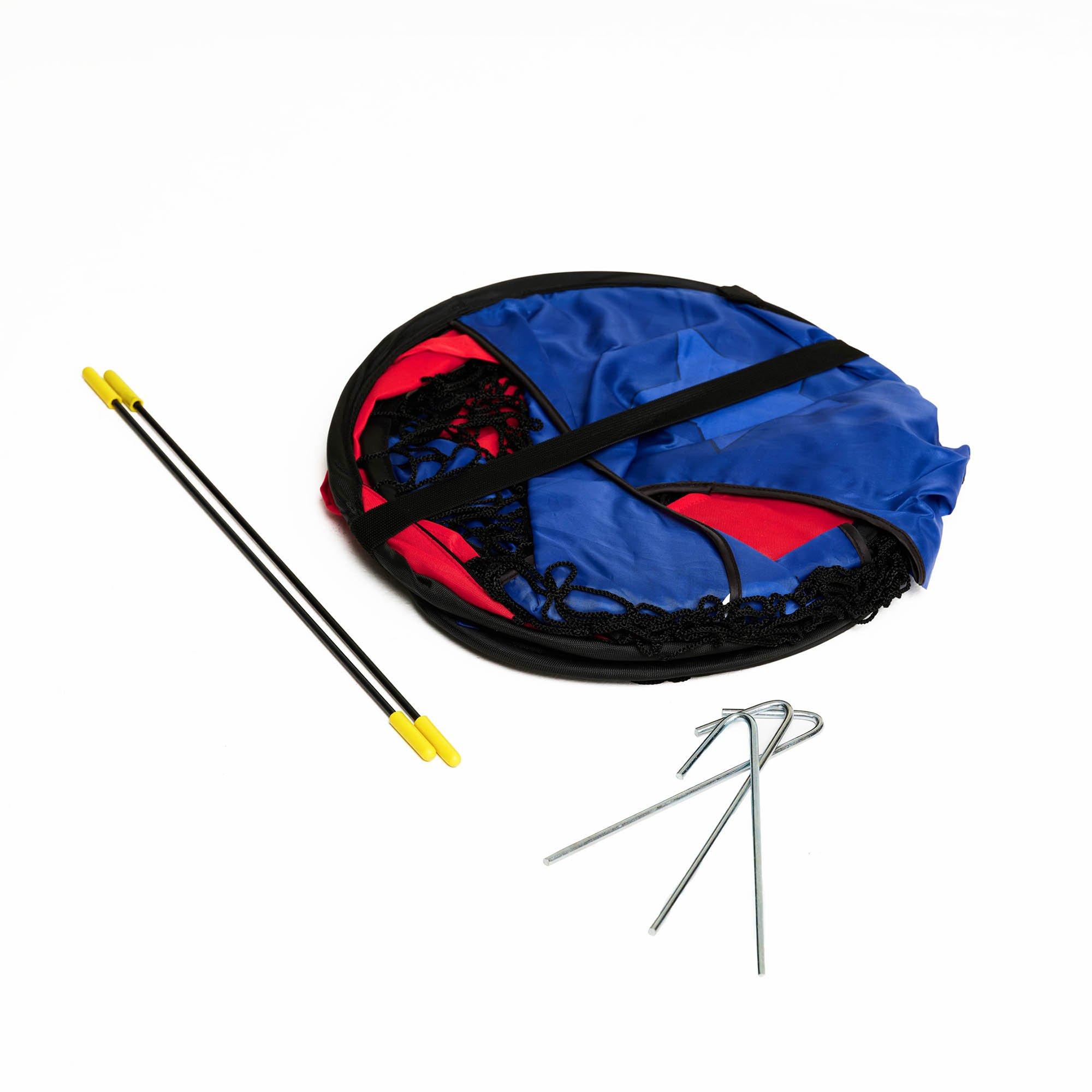 Black Blue & Re - Football Flick - Football Flick HERO! Strikers Goal Pack - 8