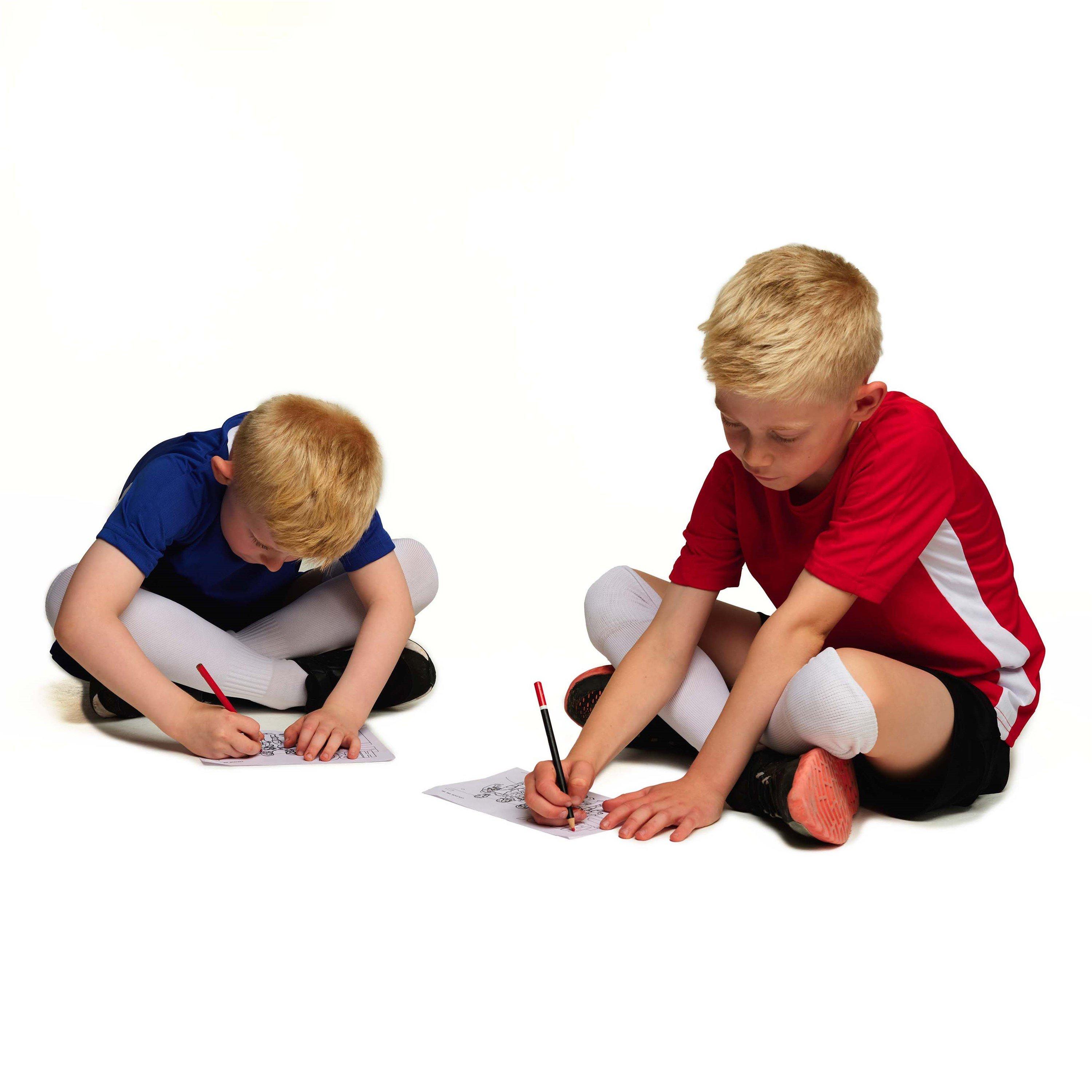 Black Blue & Re - Football Flick - Football Flick HERO! Strikers Goal Pack - 10