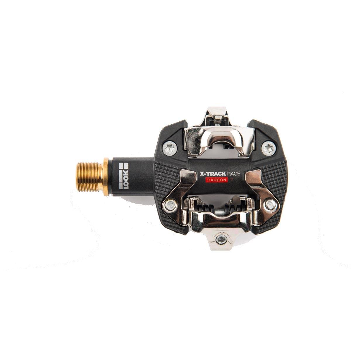 Black - Look - LOOK X-Track Race Carbon Ti MTB Pedals - 2