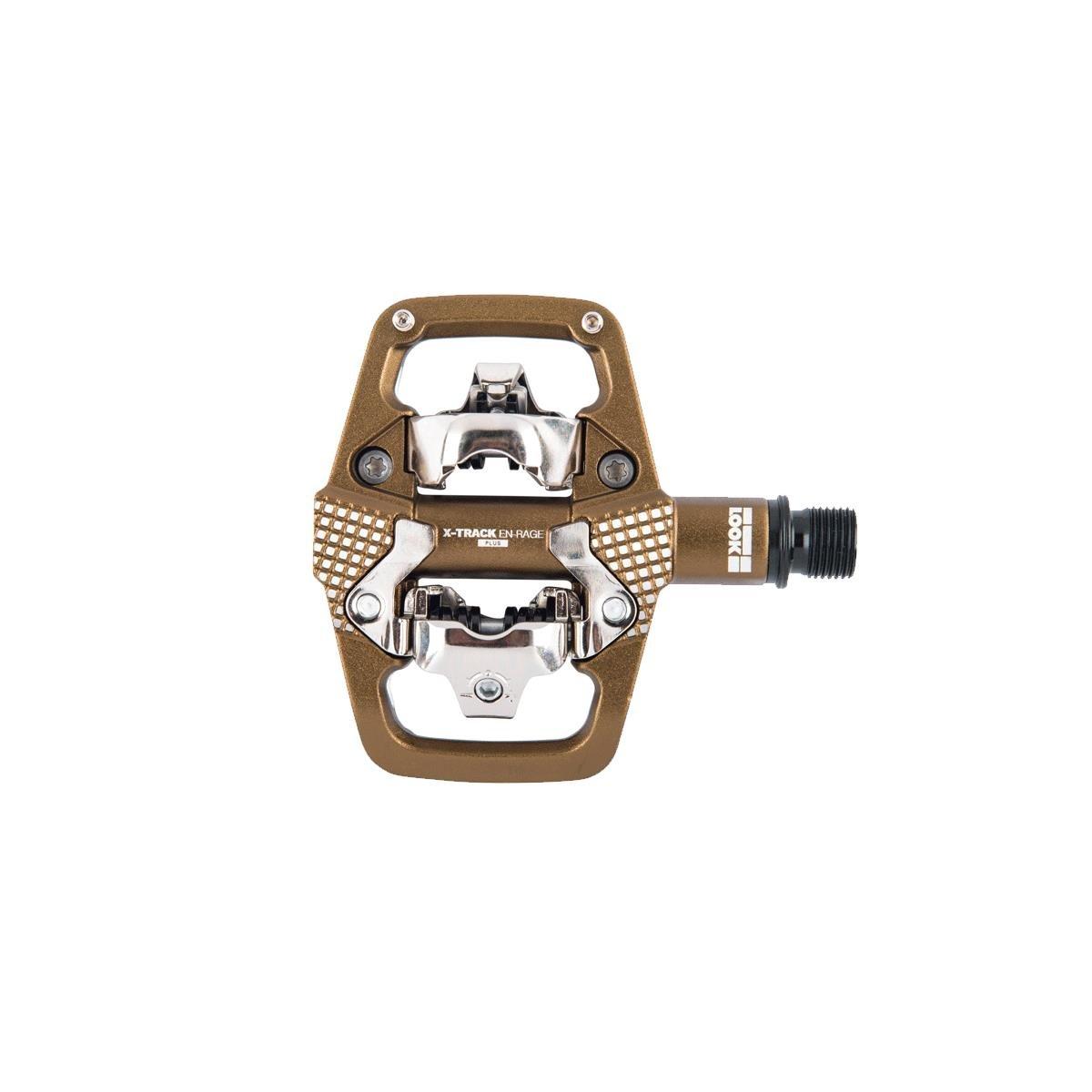 Black/Gold - Look - LOOK X-Track En-Rage Plus Ti MTB Pedals - 2