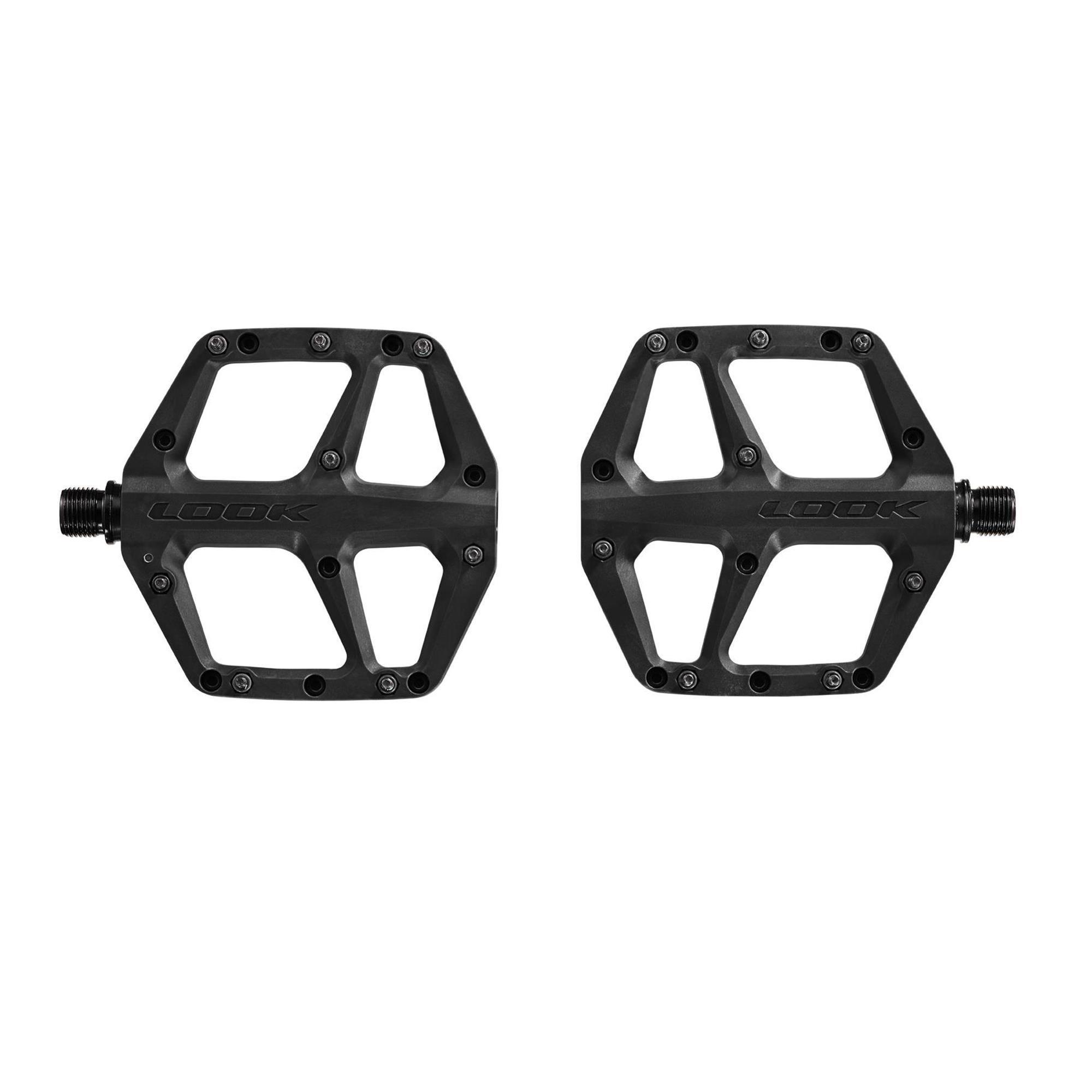 Black - Look - LOOK Trail Roc Fusion Flat MTB Pedals - 1