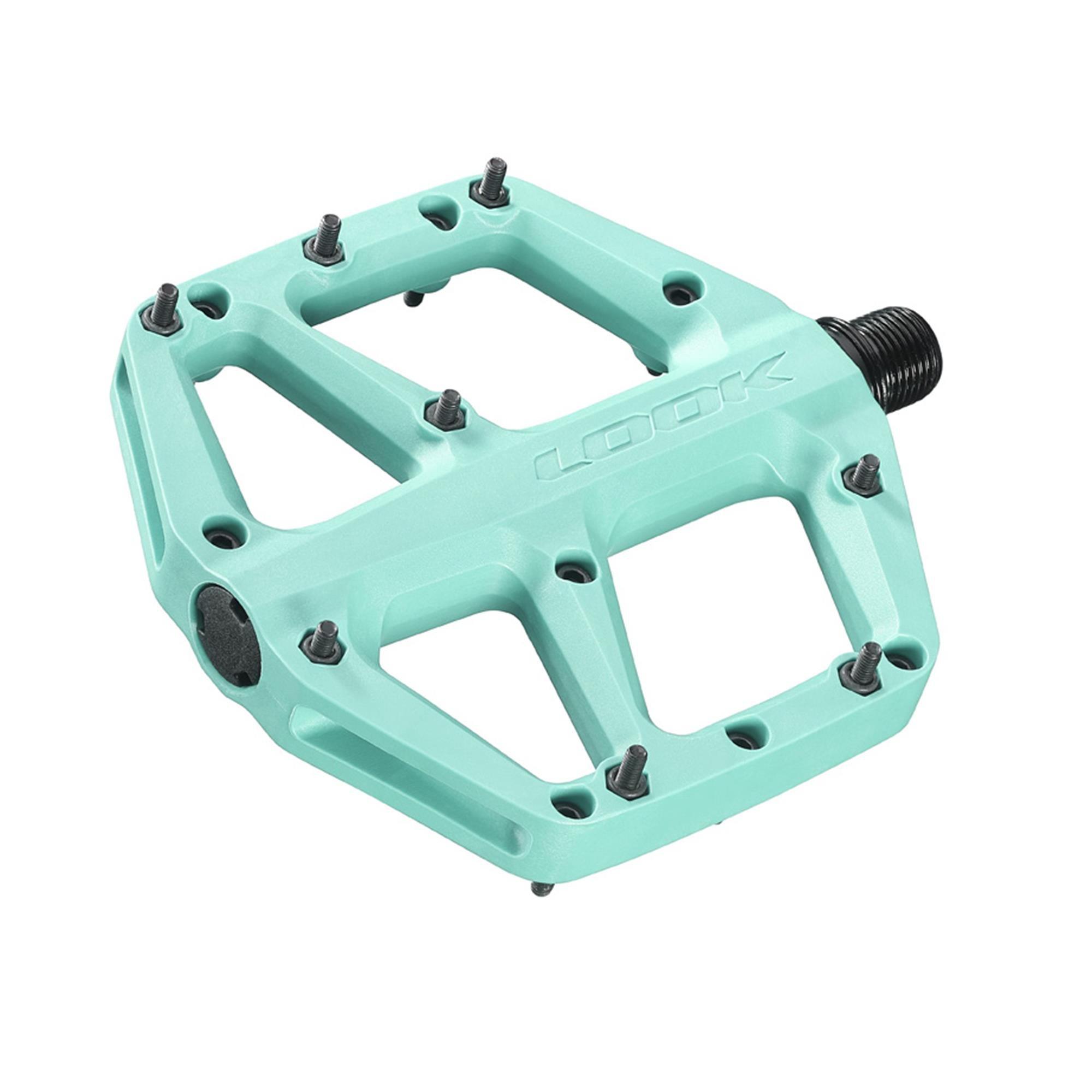 Ice Blue - Look - LOOK Trail Roc Fusion Flat MTB Pedals - 2