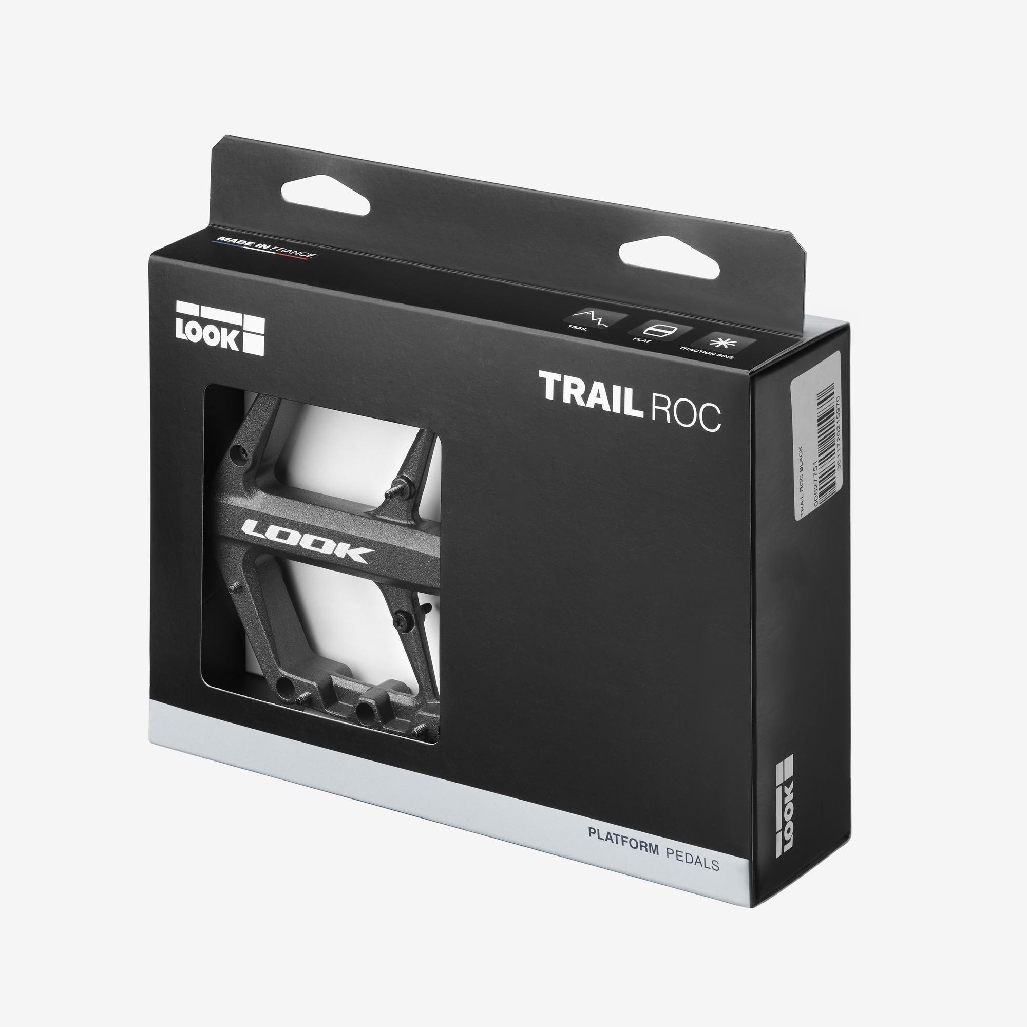 Black - Look - LOOK Trail Roc Flat MTB Pedals - 3
